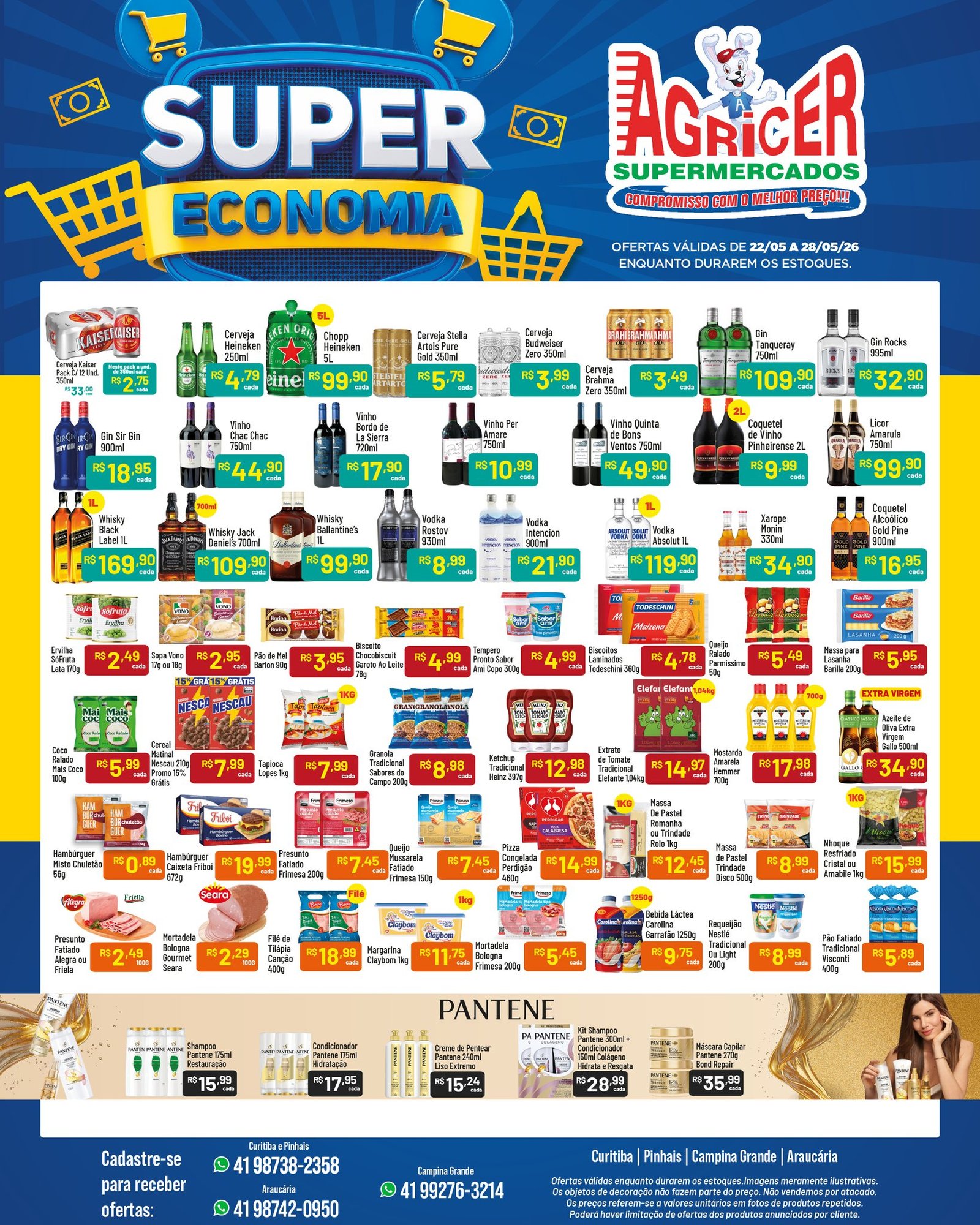 Ofertas do Agricer Supermercados