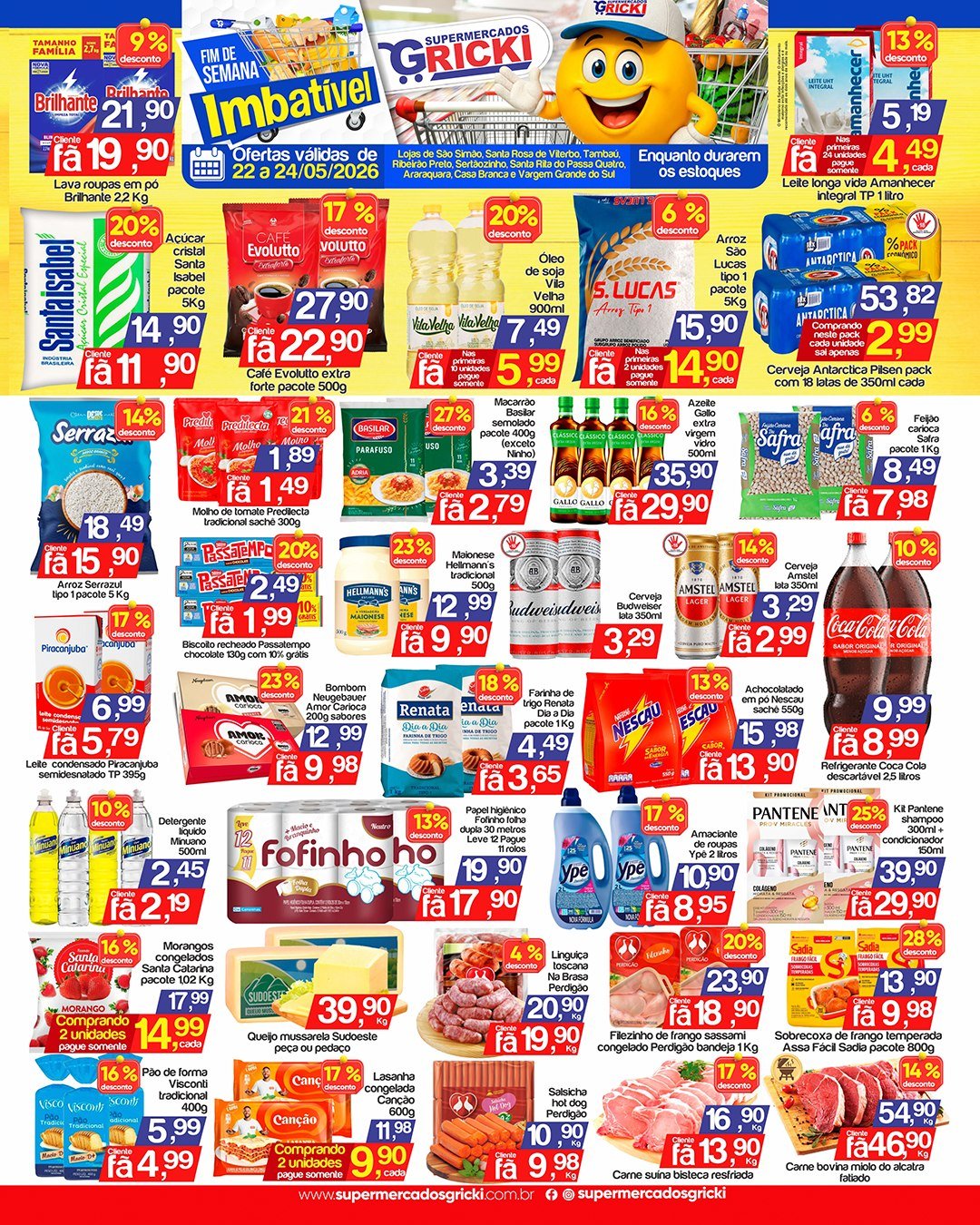 Ofertas do Supermercado Gricki
