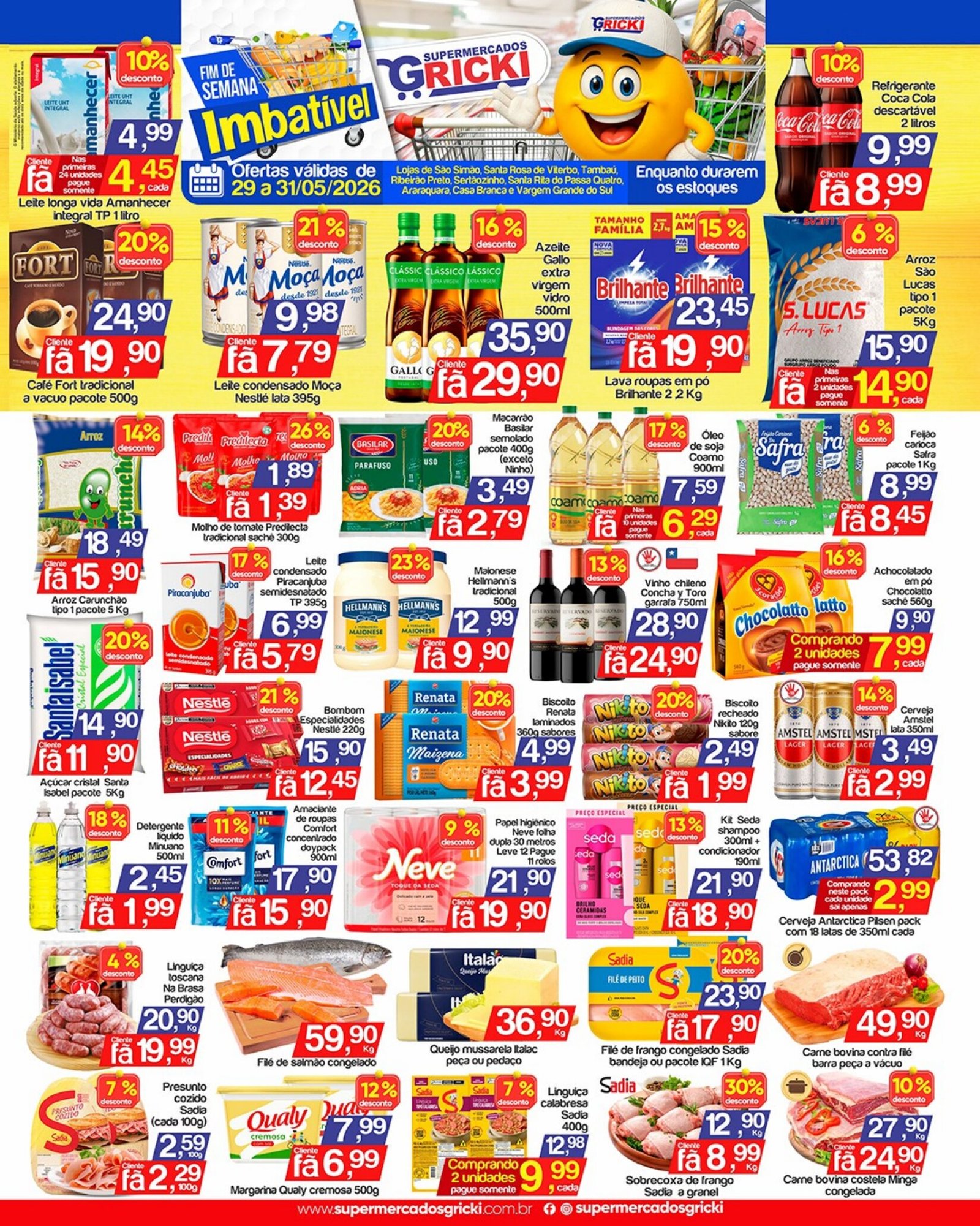 Ofertas do Supermercado Gricki