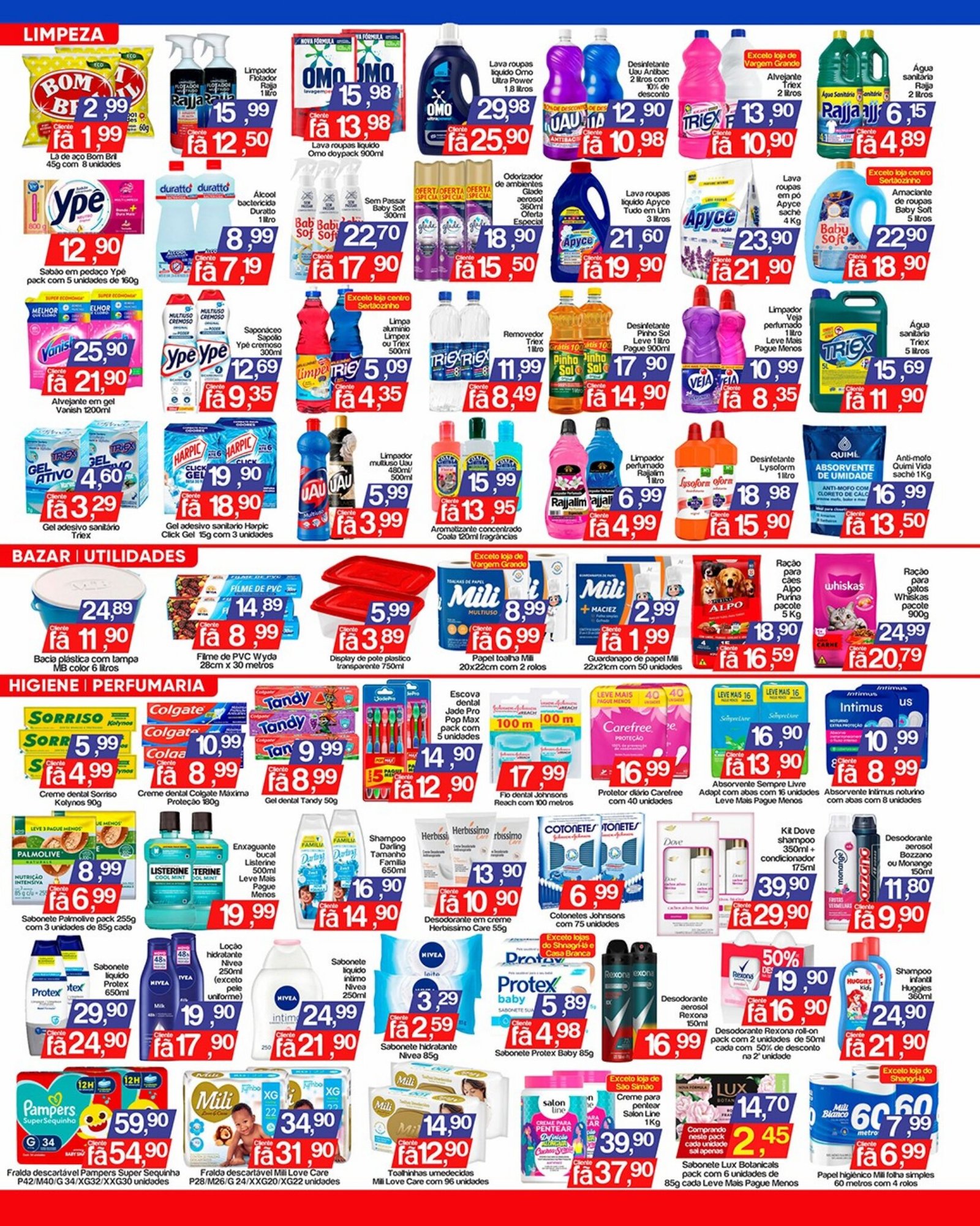 Ofertas do Supermercado Gricki