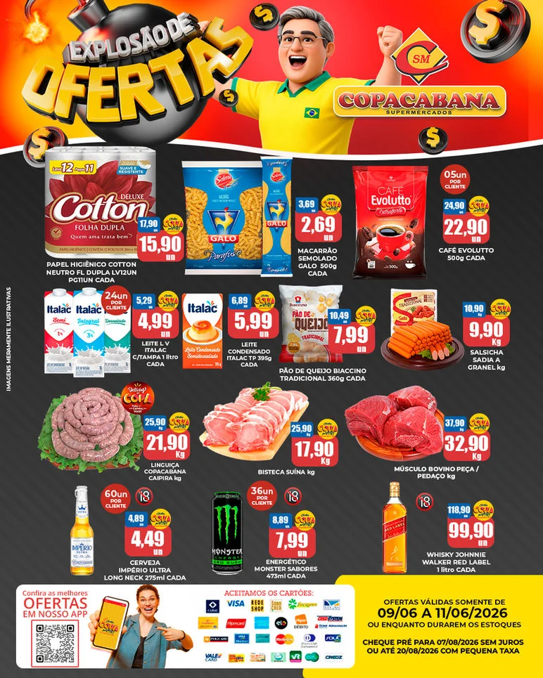 Copacabana Supermercados até 11-06-2026 Copacabana Supermercados até 11-06-2026