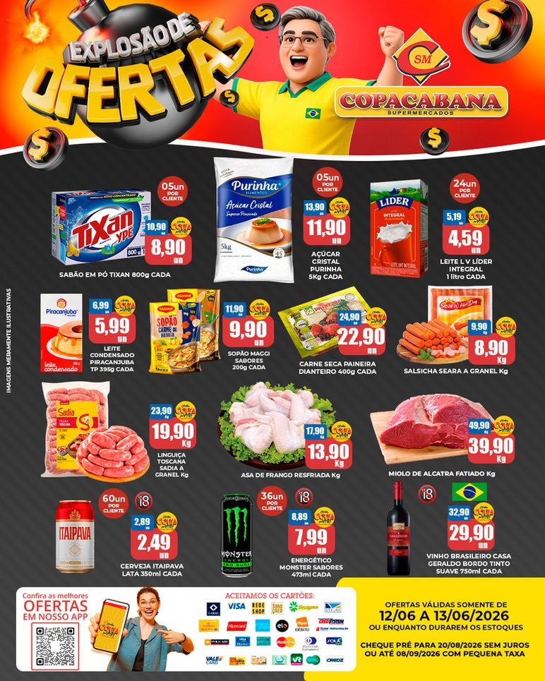 Ofertas do Copacabana Supermercados