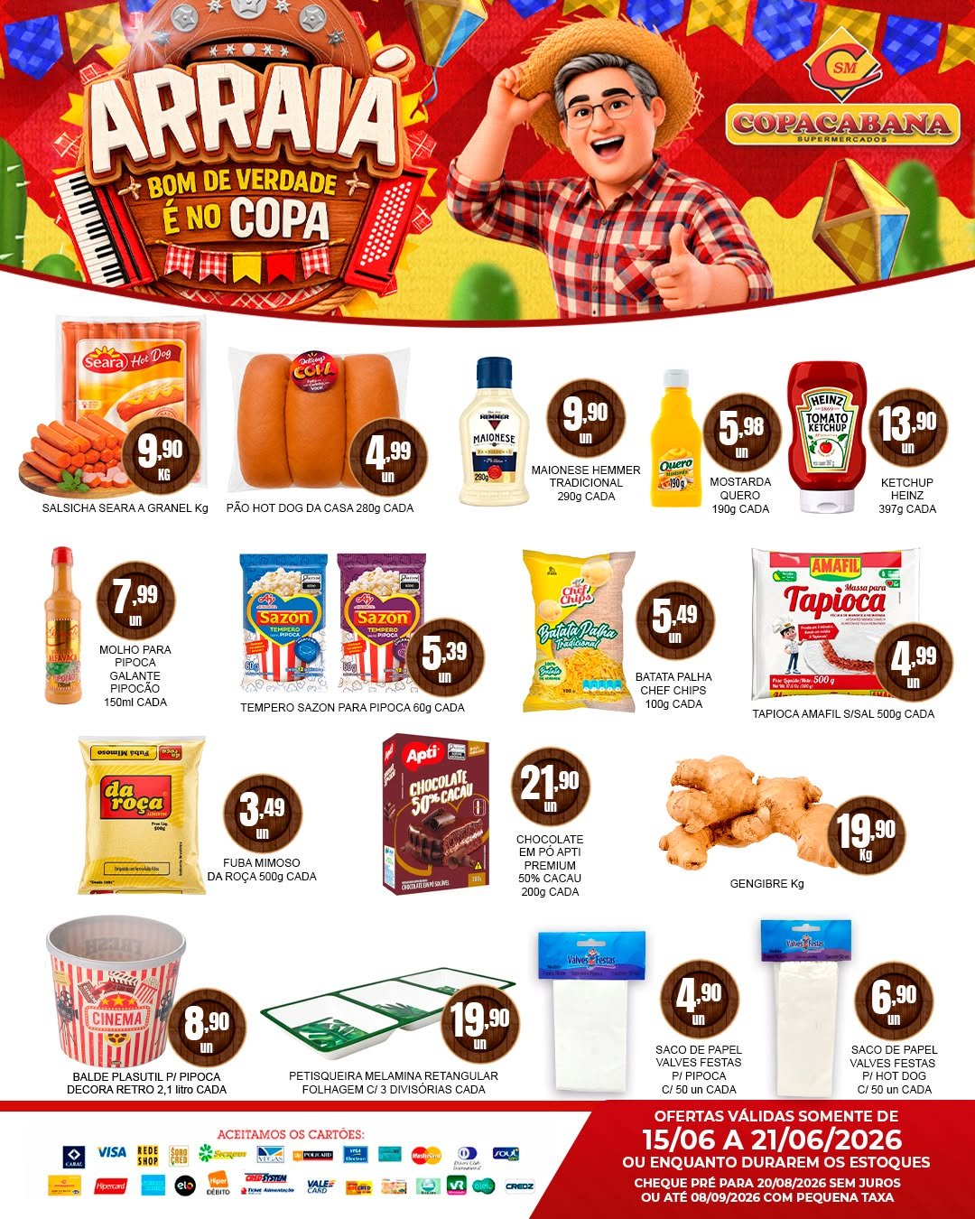 Ofertas do Copacabana Supermercados
