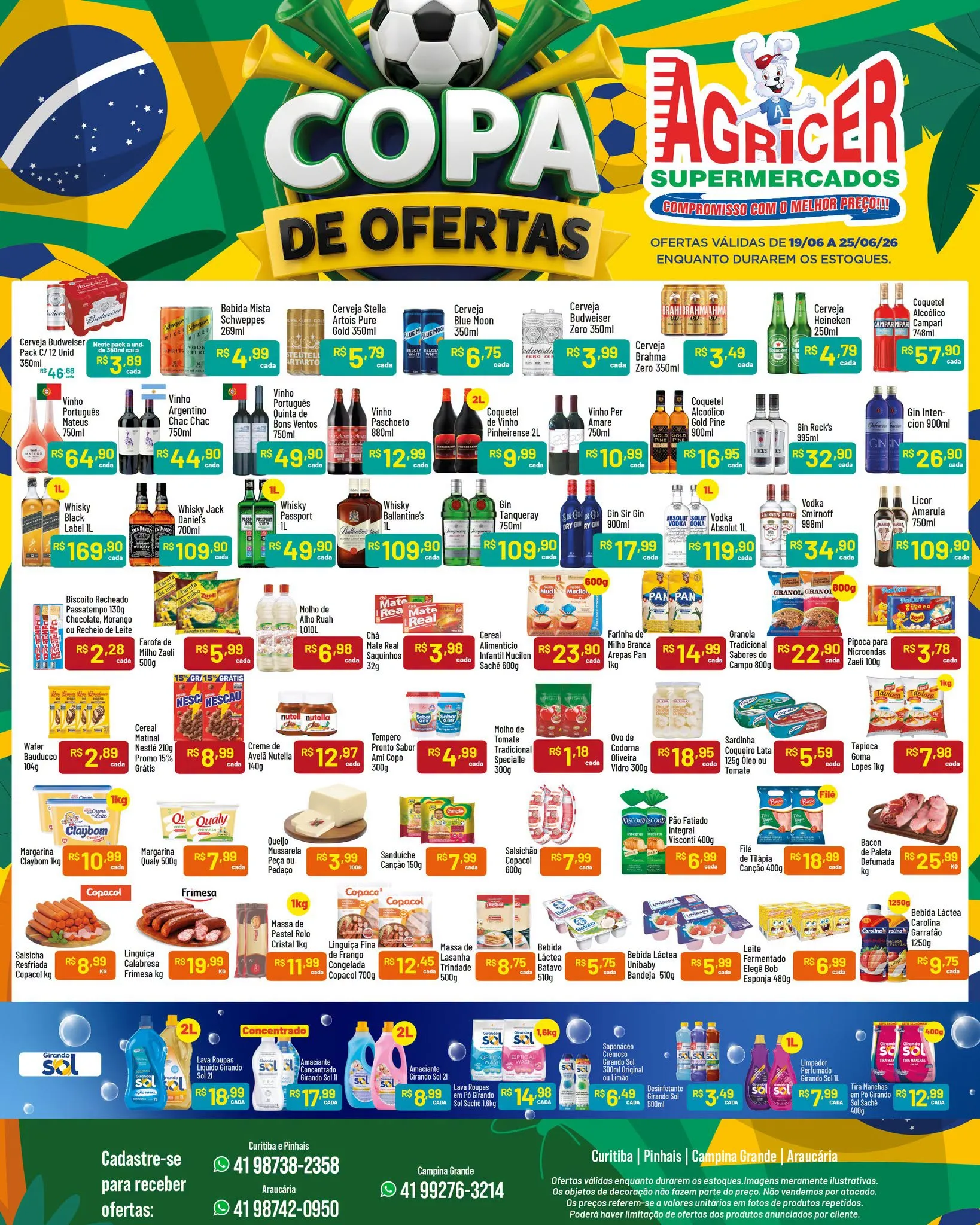 Ofertas do Agricer Supermercados