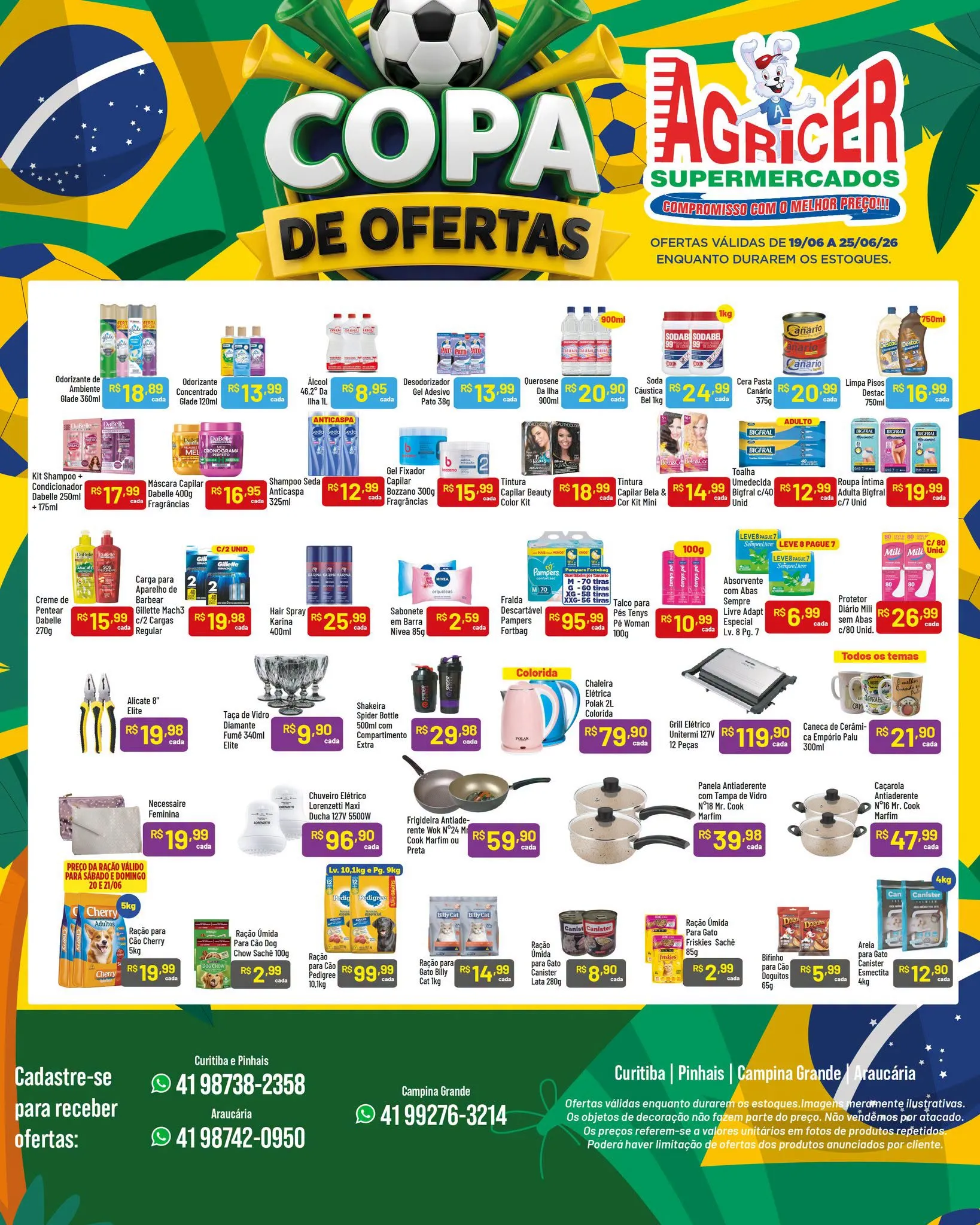 Ofertas do Agricer Supermercados