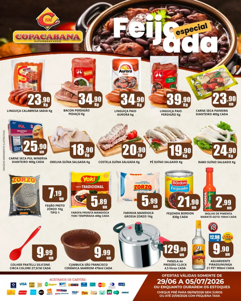 Copacabana Supermercados até 05-07-2026