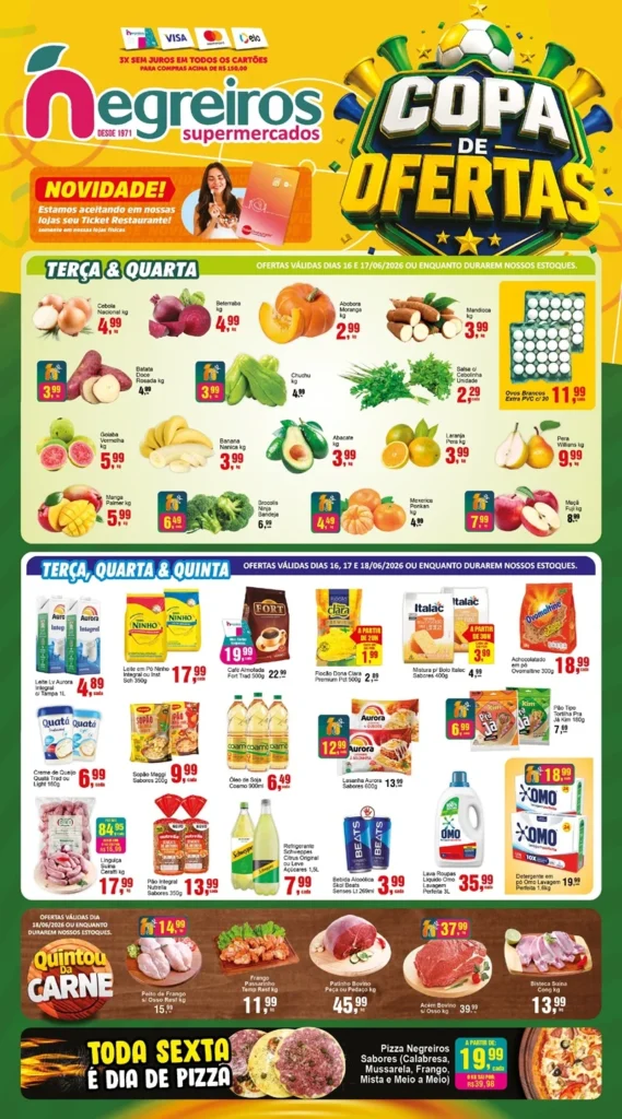 Negreiros Supermercados até 22-06-2026