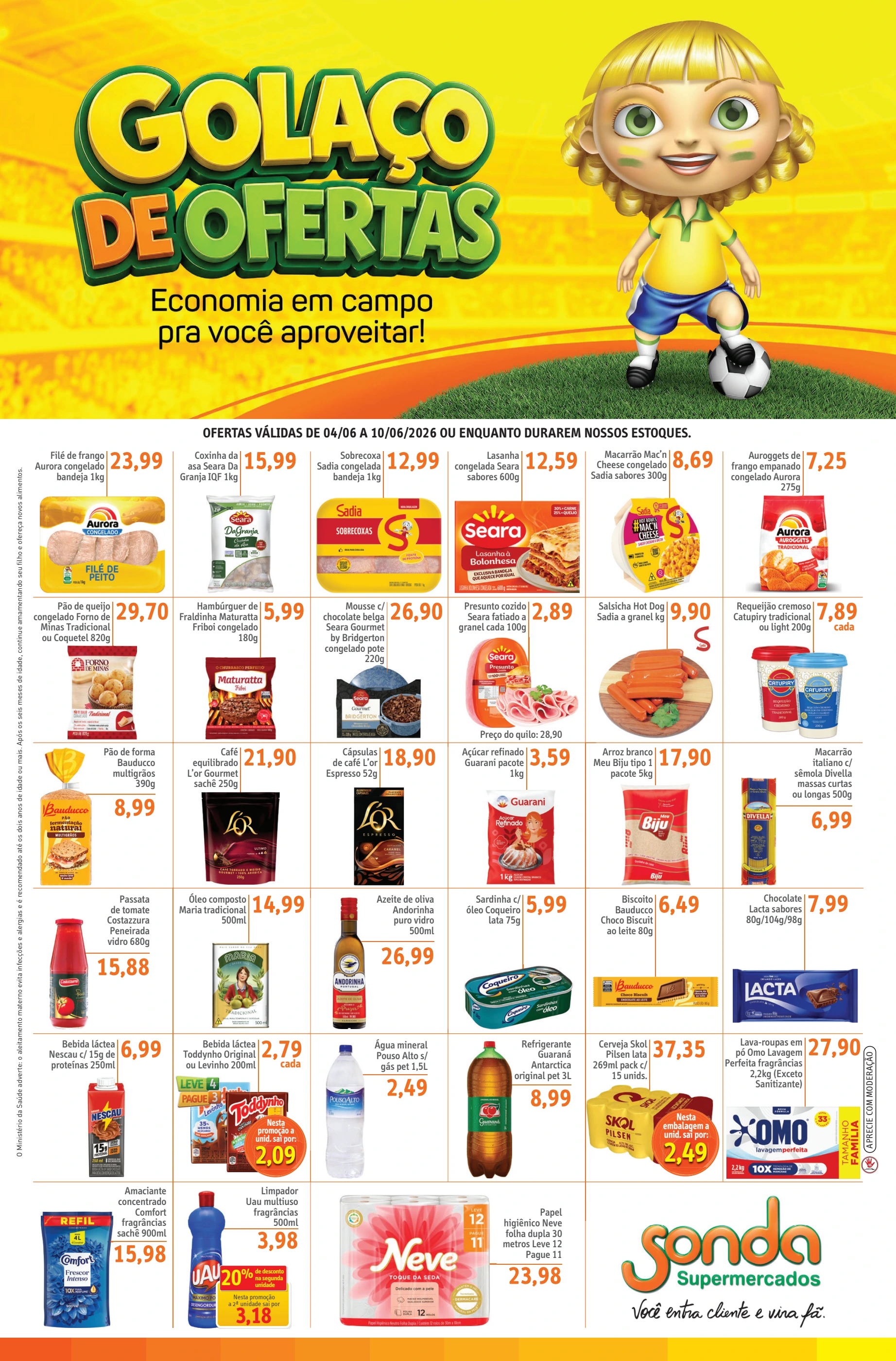 Ofertas do Sonda Supermercados