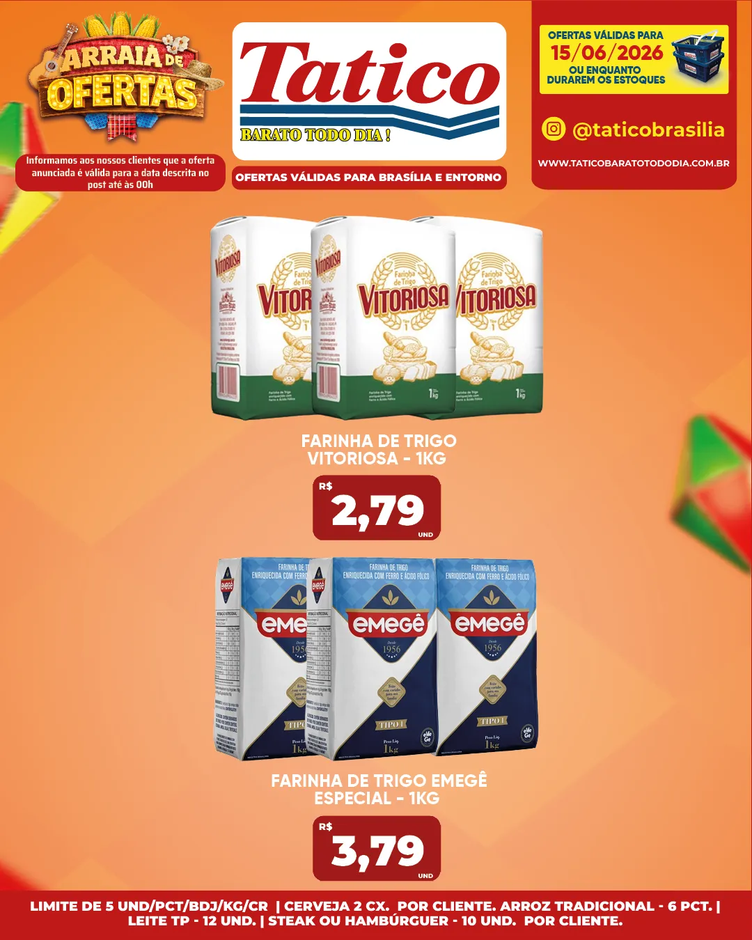 Ofertas do Supermercado Tatico
