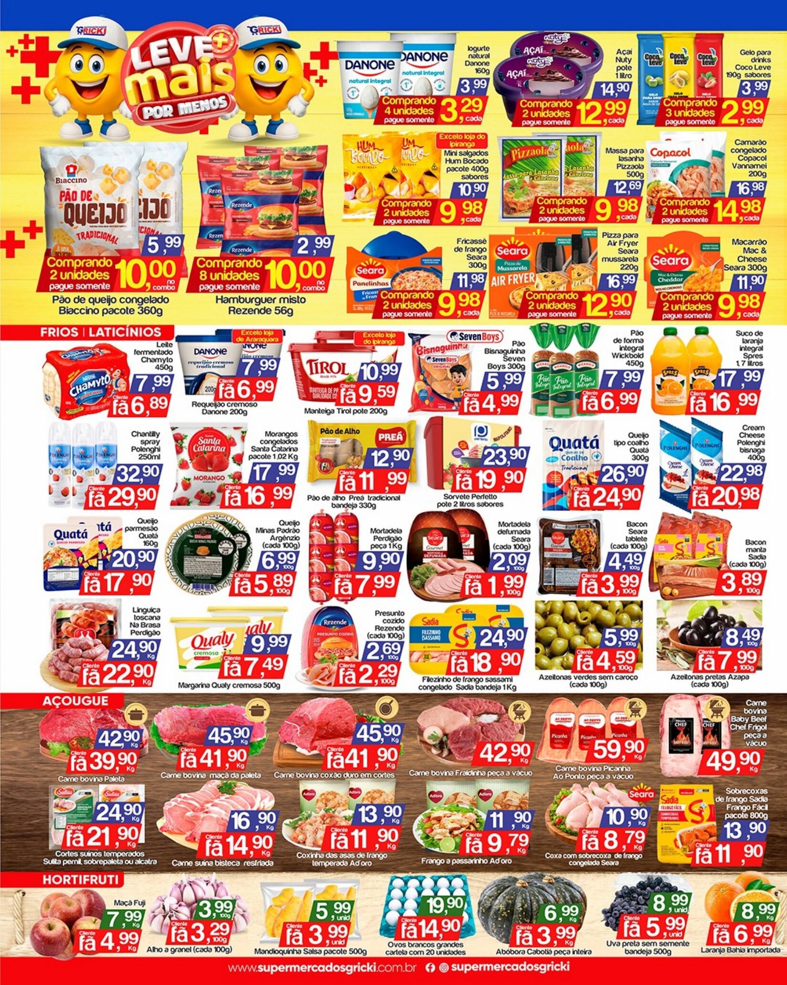 Ofertas do Supermercado Gricki