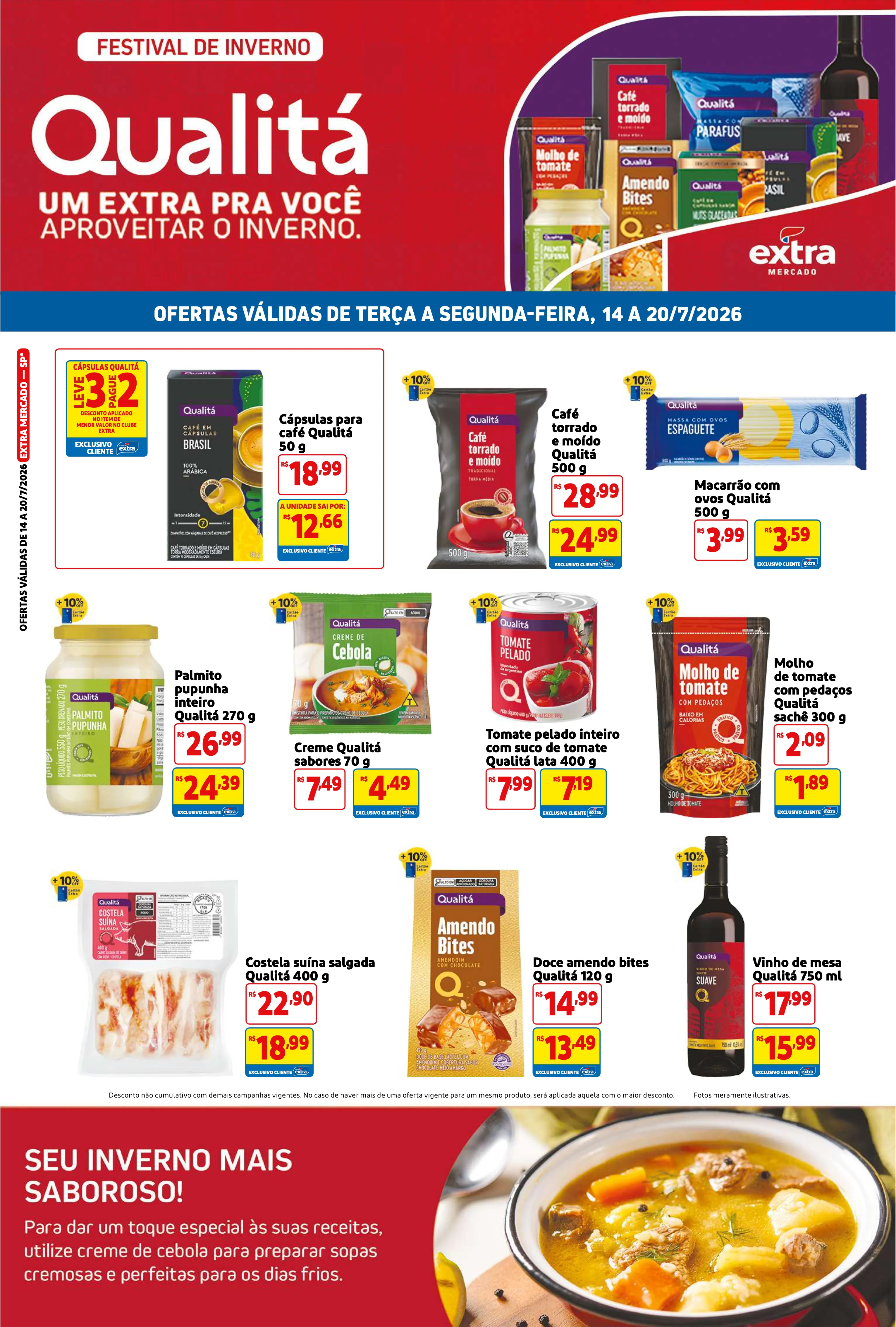 Ofertas do Extra Mercado