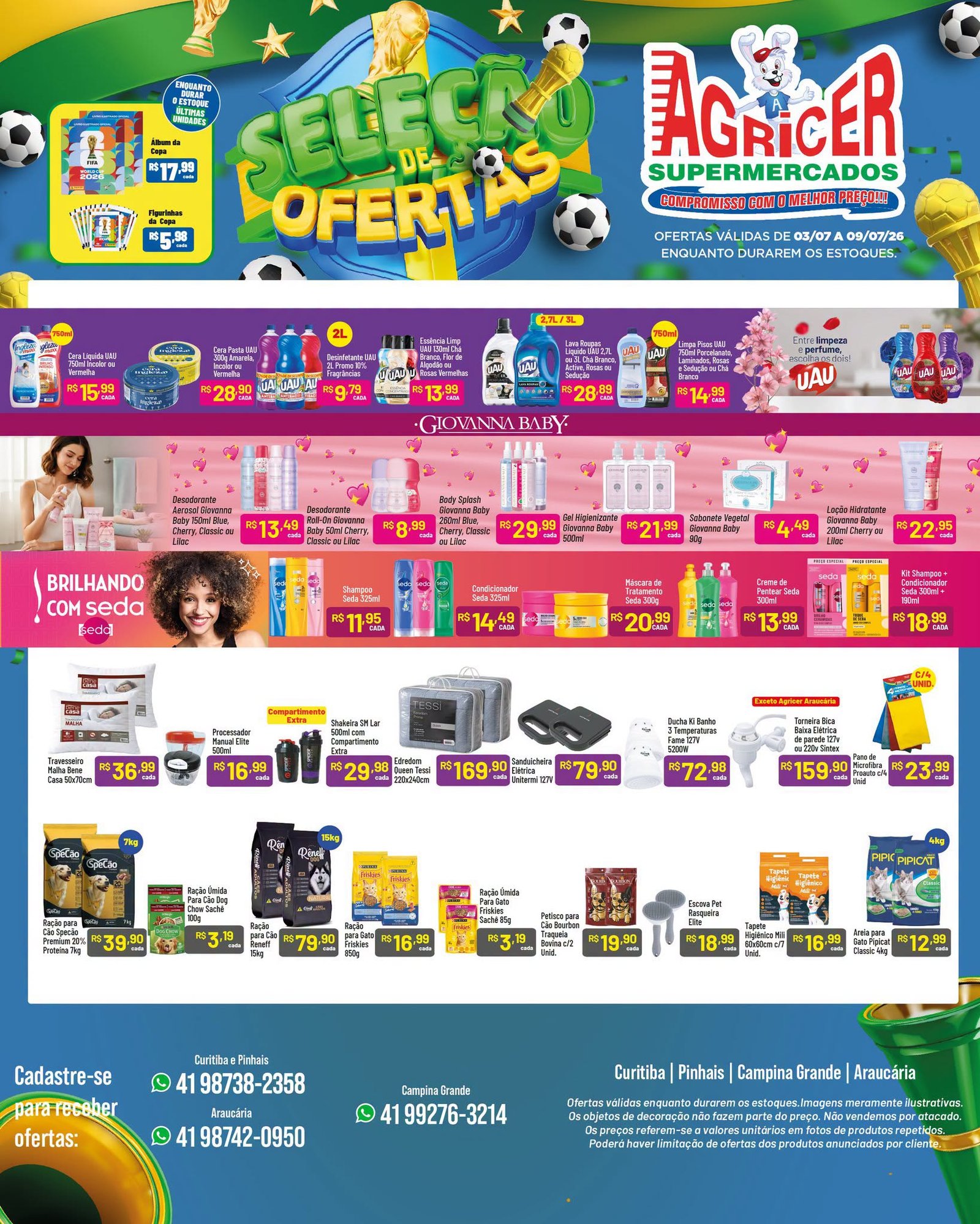 Ofertas do Agricer Supermercados
