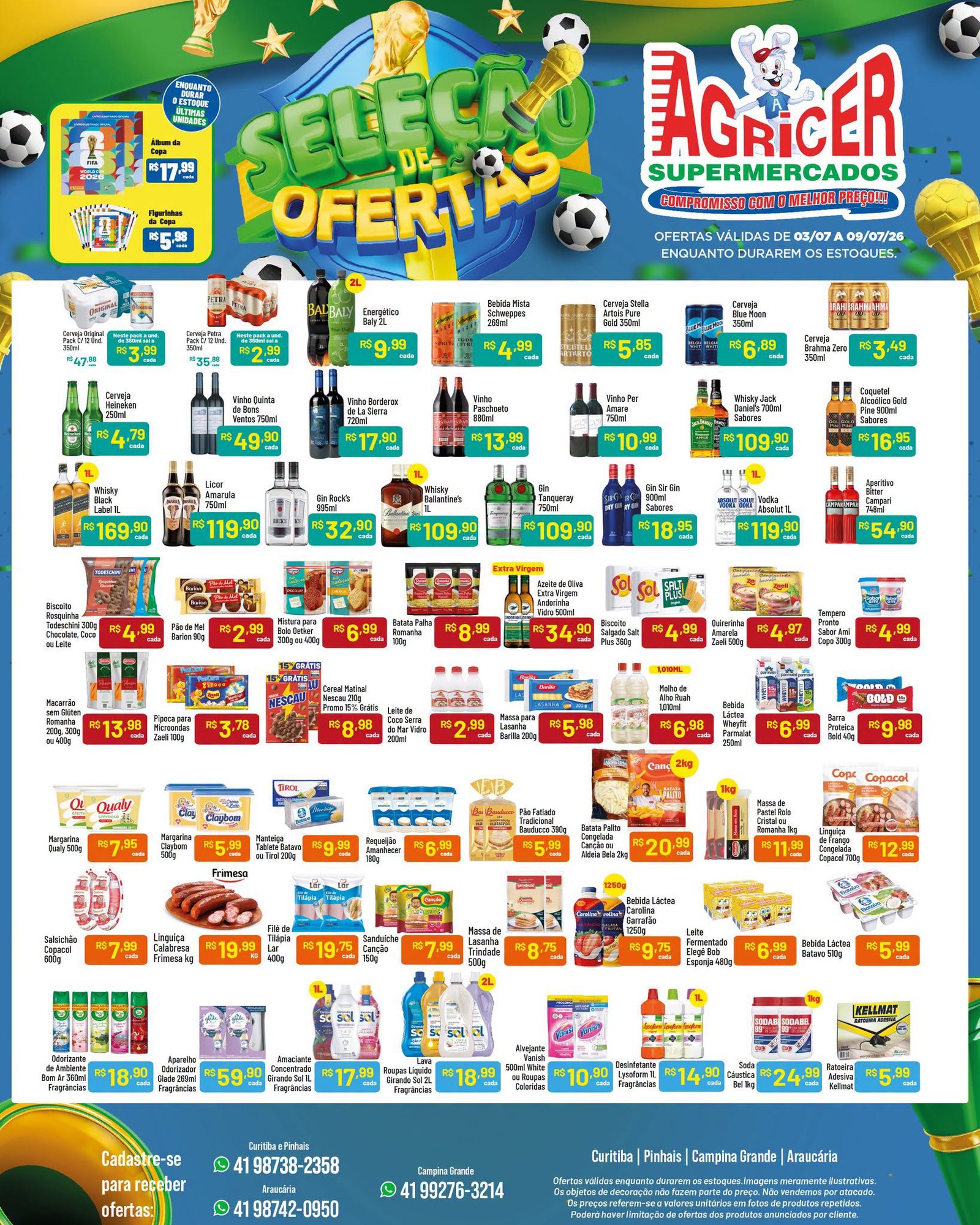 Ofertas do Agricer Supermercados