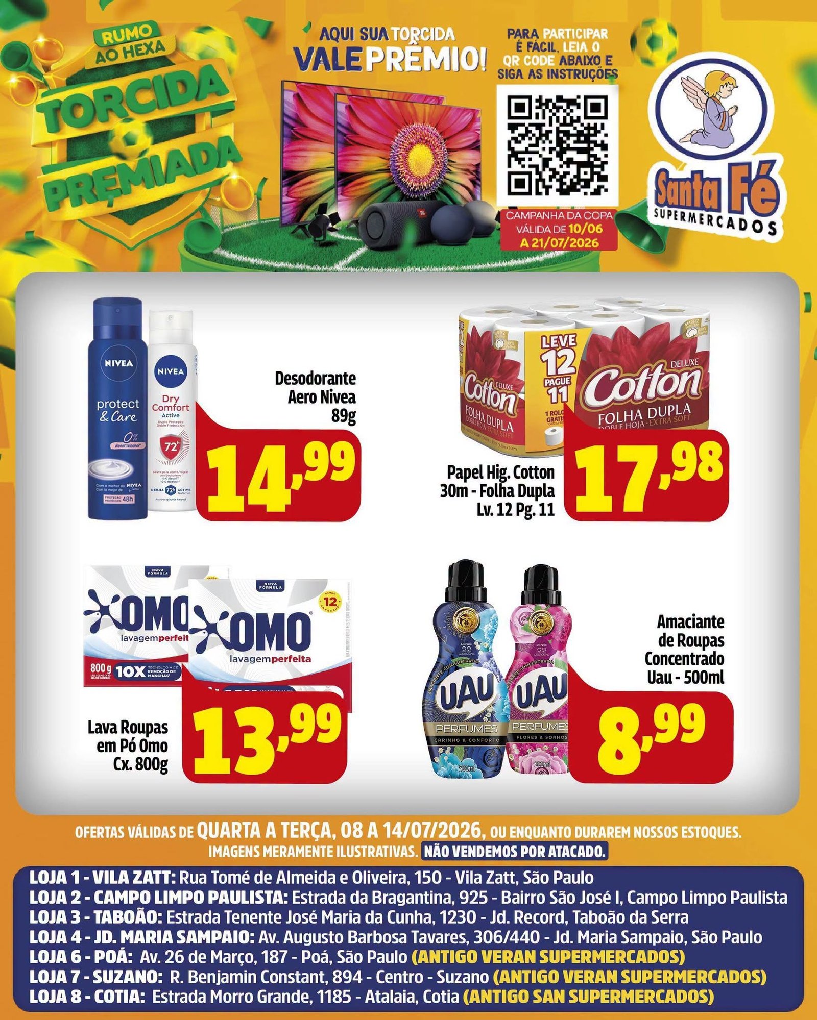 Ofertas do Santa Fé Supermercados