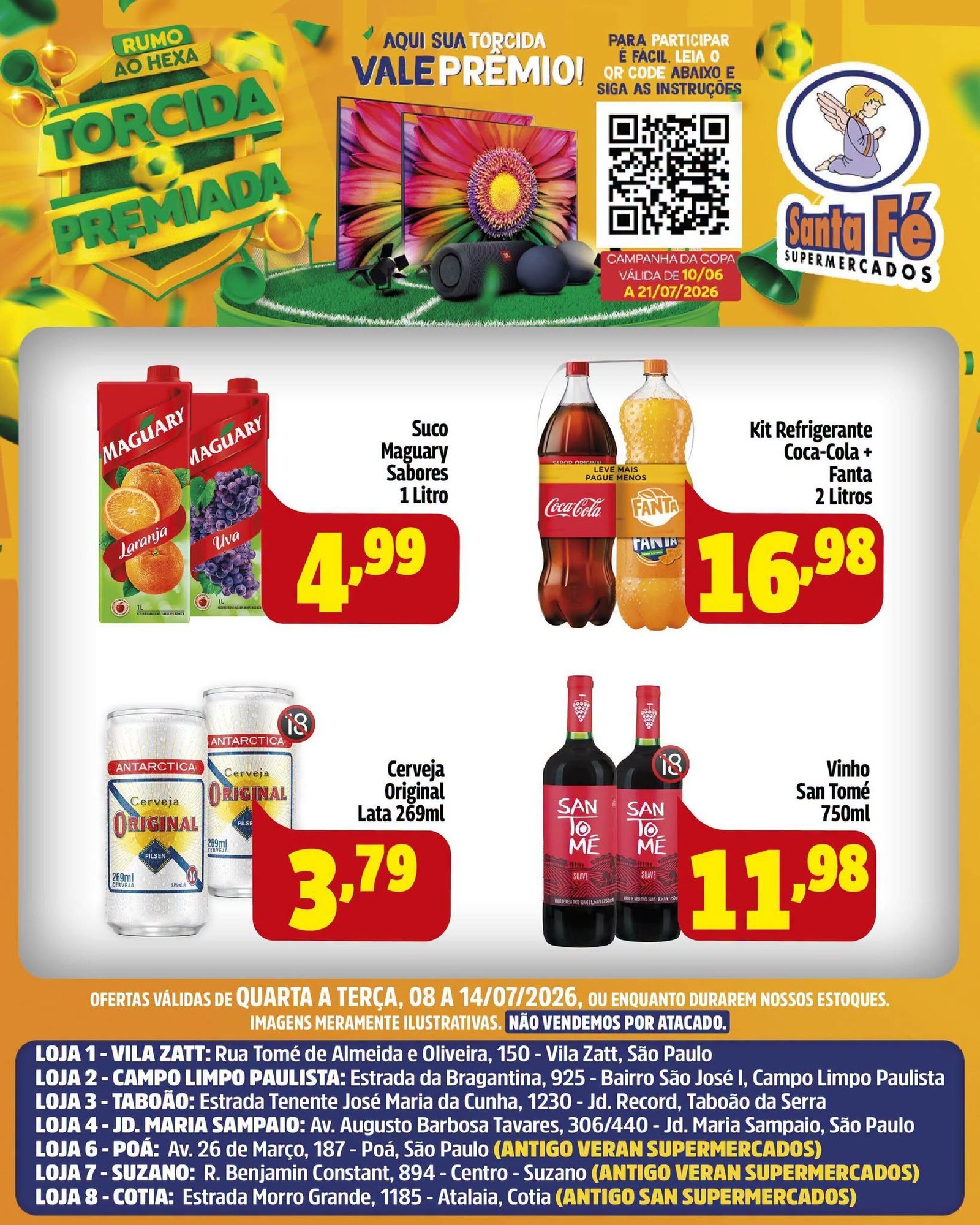 Ofertas do Santa Fé Supermercados