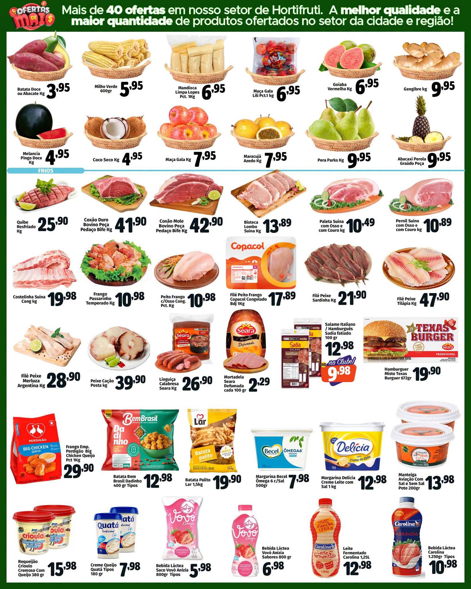 Ofertas do Supermercado Bagarelli