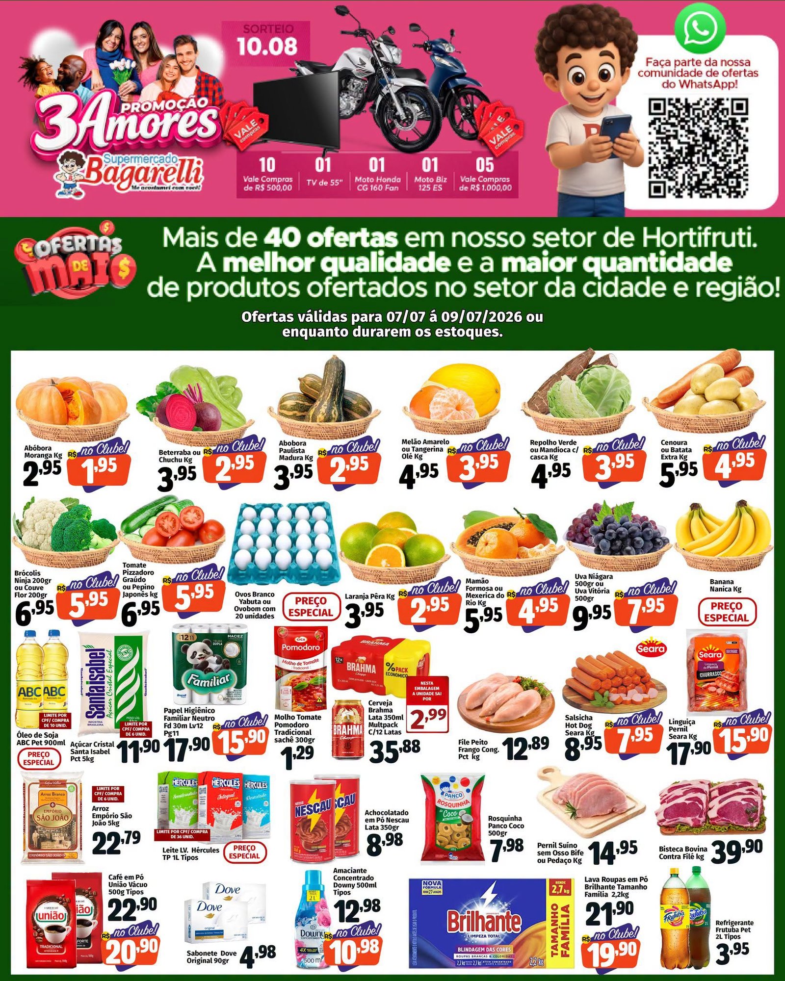 Ofertas do Supermercado Bagarelli