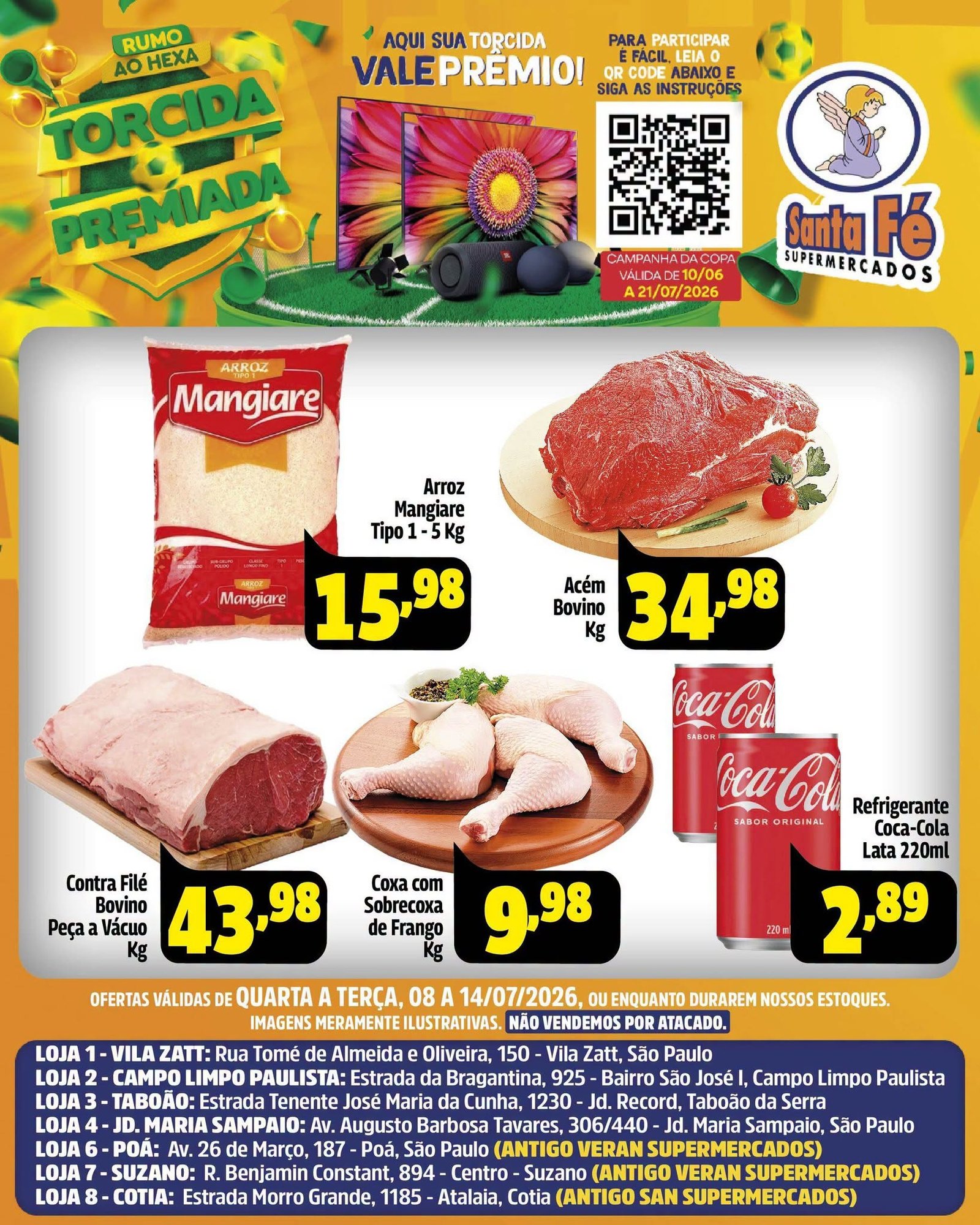 Ofertas do Santa Fé Supermercados