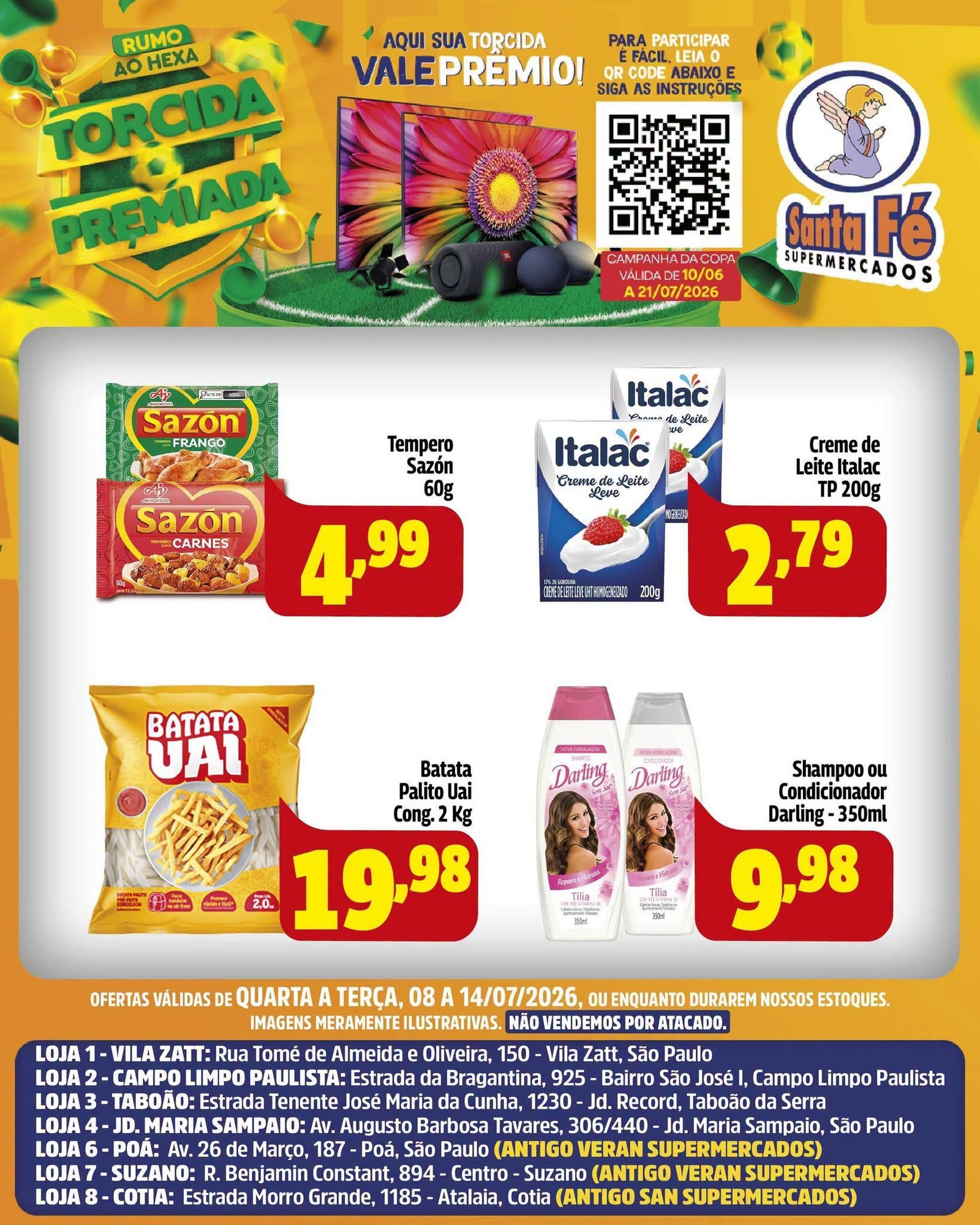 Ofertas do Santa Fé Supermercados