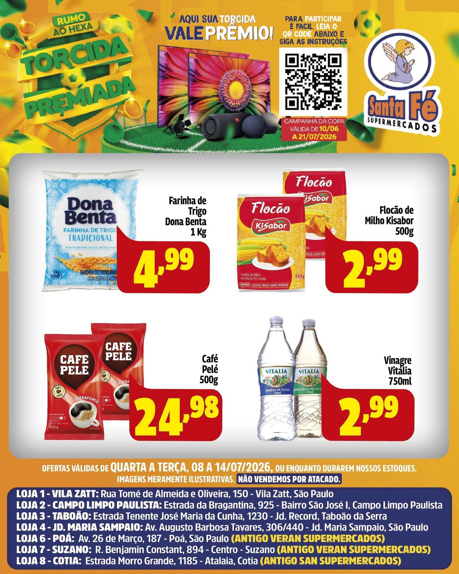 Ofertas do Santa Fé Supermercados