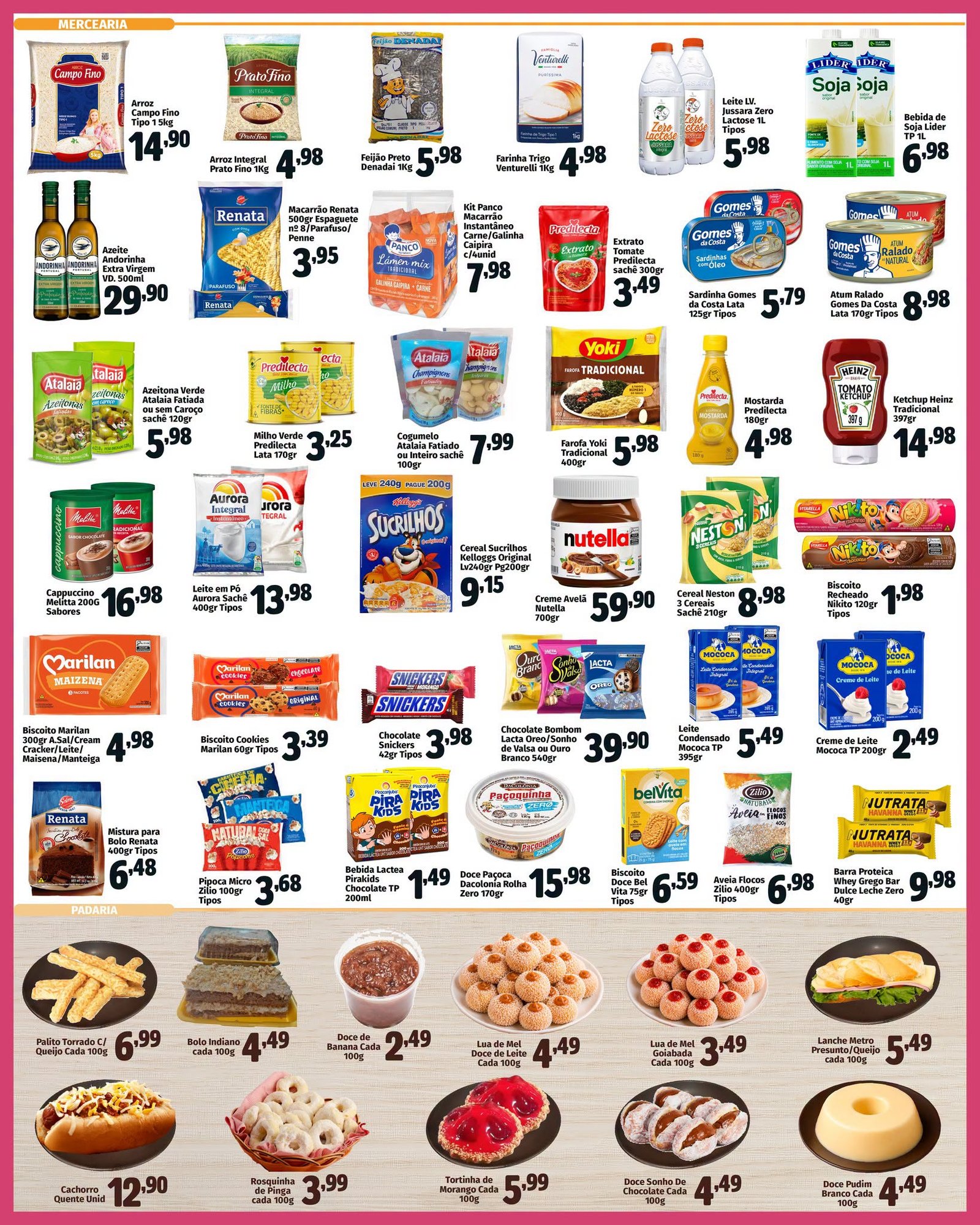 Ofertas do Supermercado Bagarelli