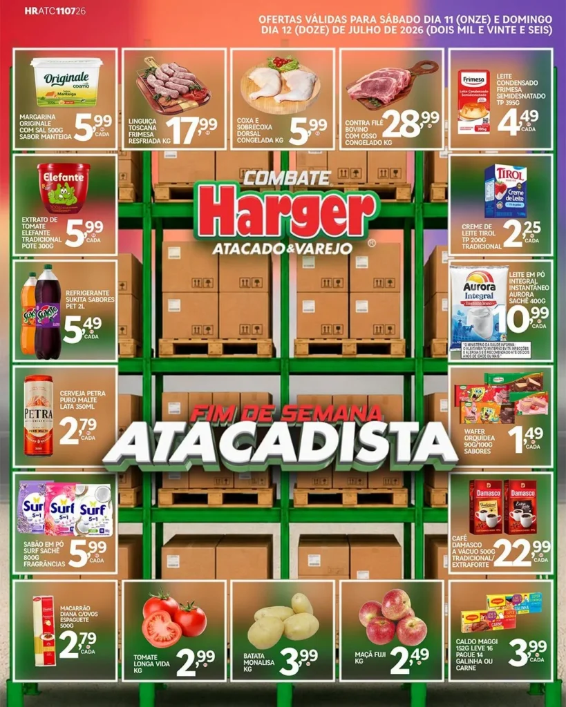 Harger Atacado & Varejo até 12-07-2026