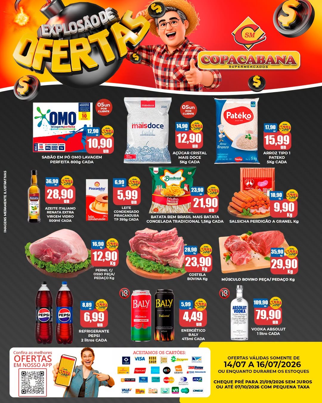 Ofertas do Copacabana Supermercados