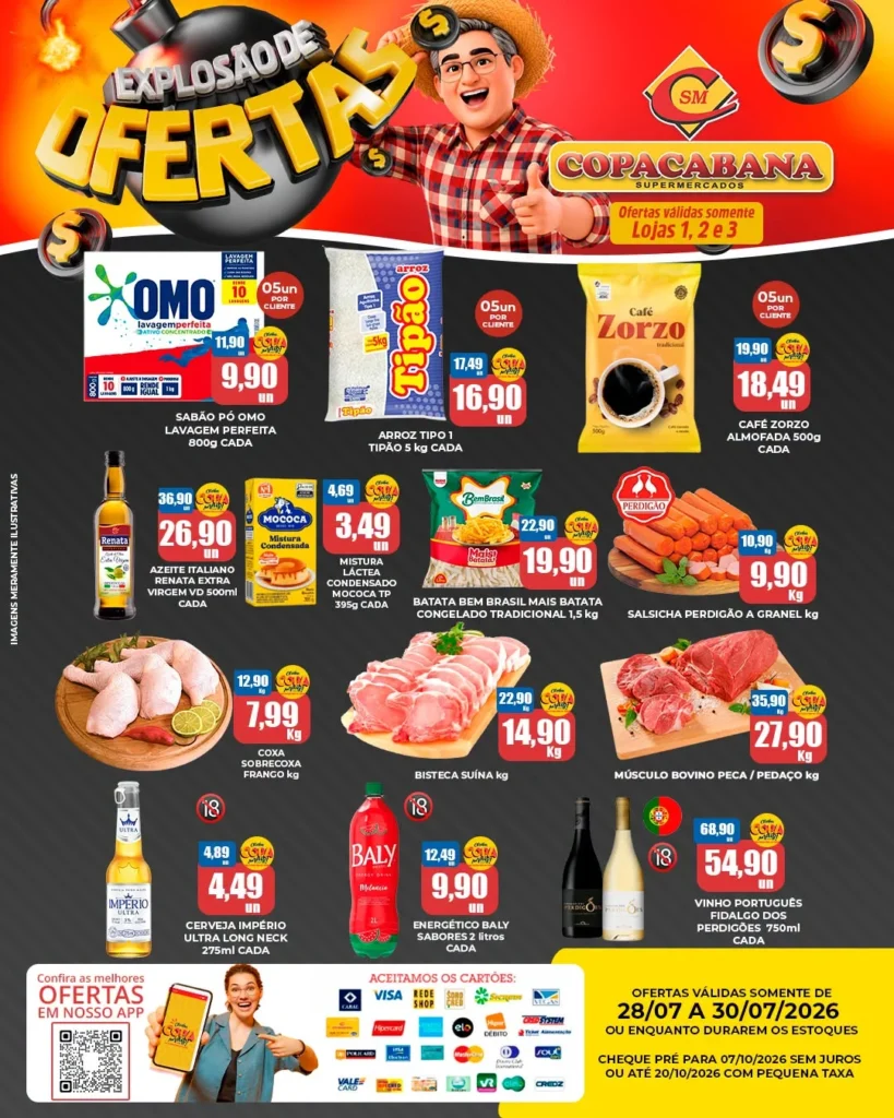 Copacabana Supermercados até 30-07-2026