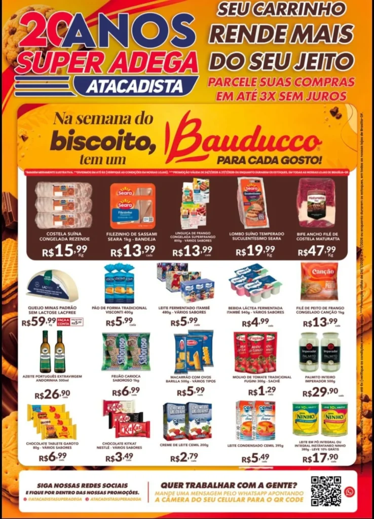Ofertas Atacadista Super Adega até 27/07/2026