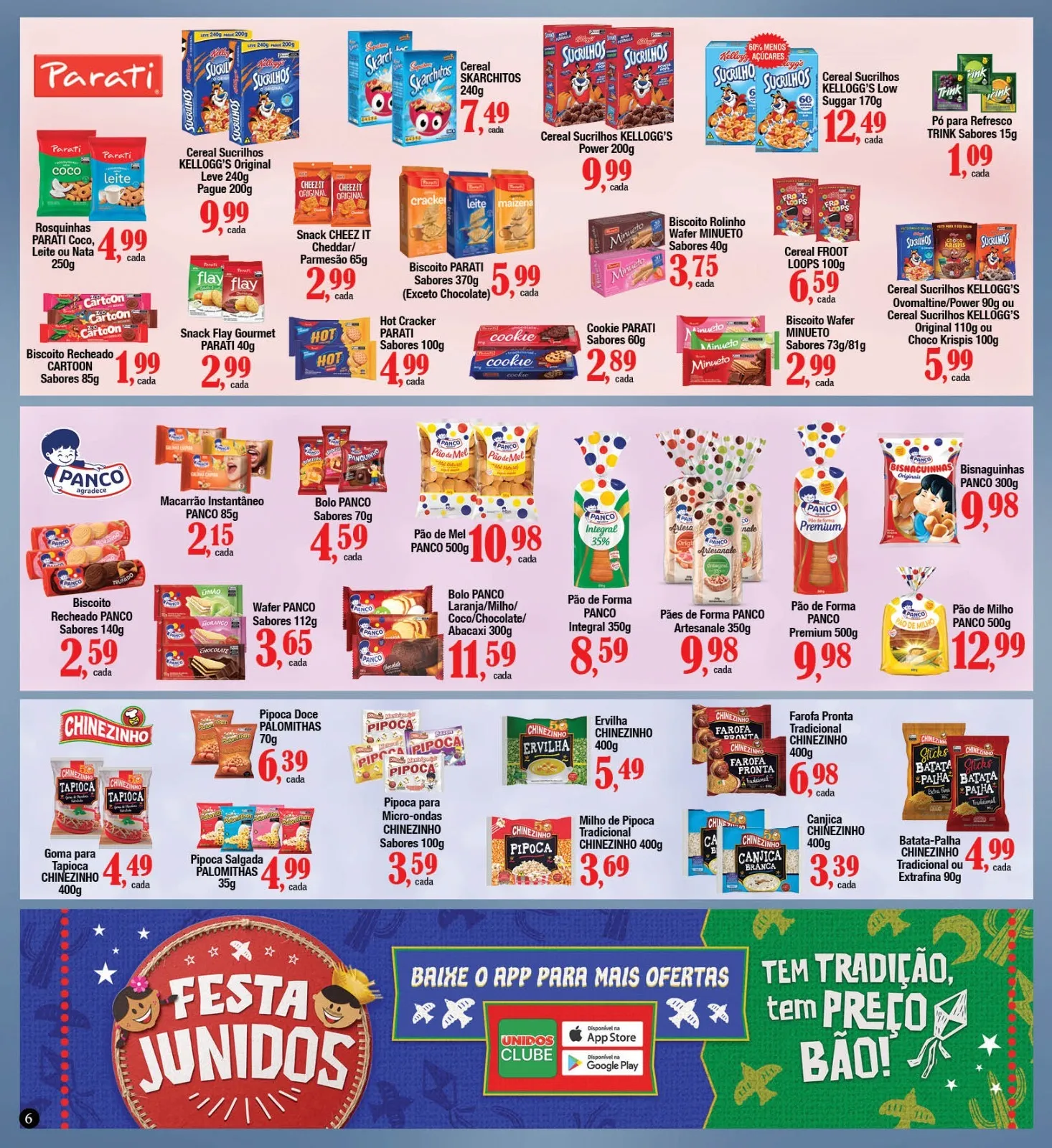 Ofertas do Supermercados Unidos