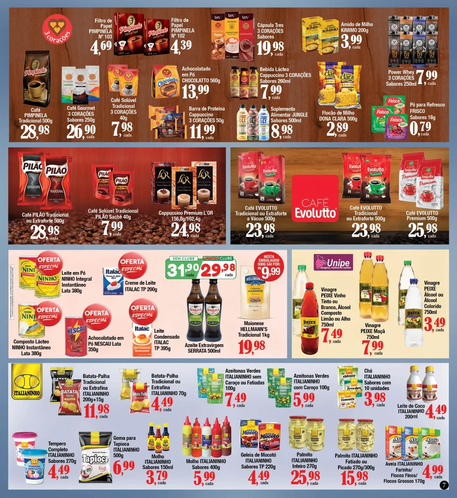 Ofertas do Supermercados Unidos