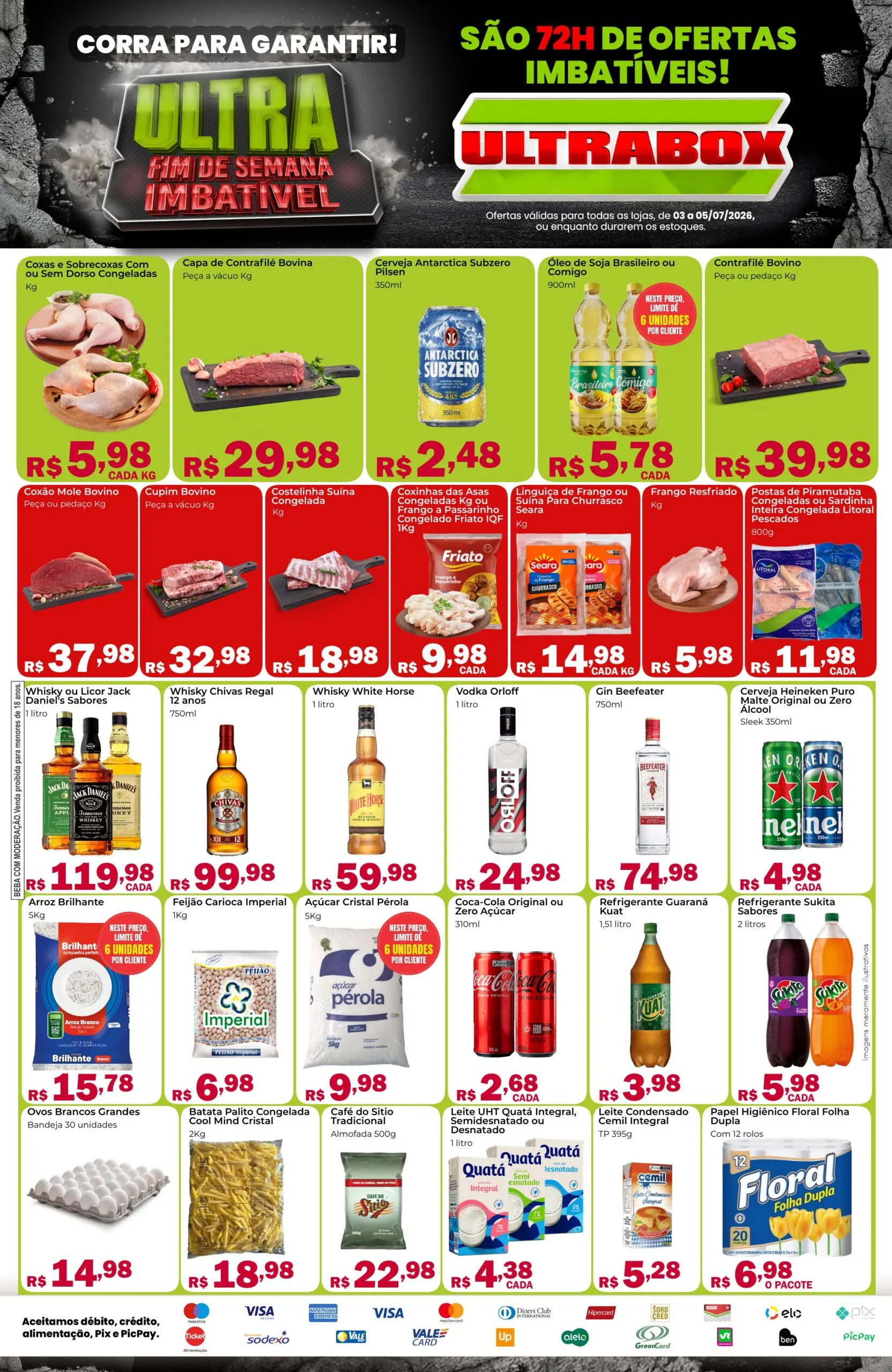 Ofertas do Supermercado Ultrabox