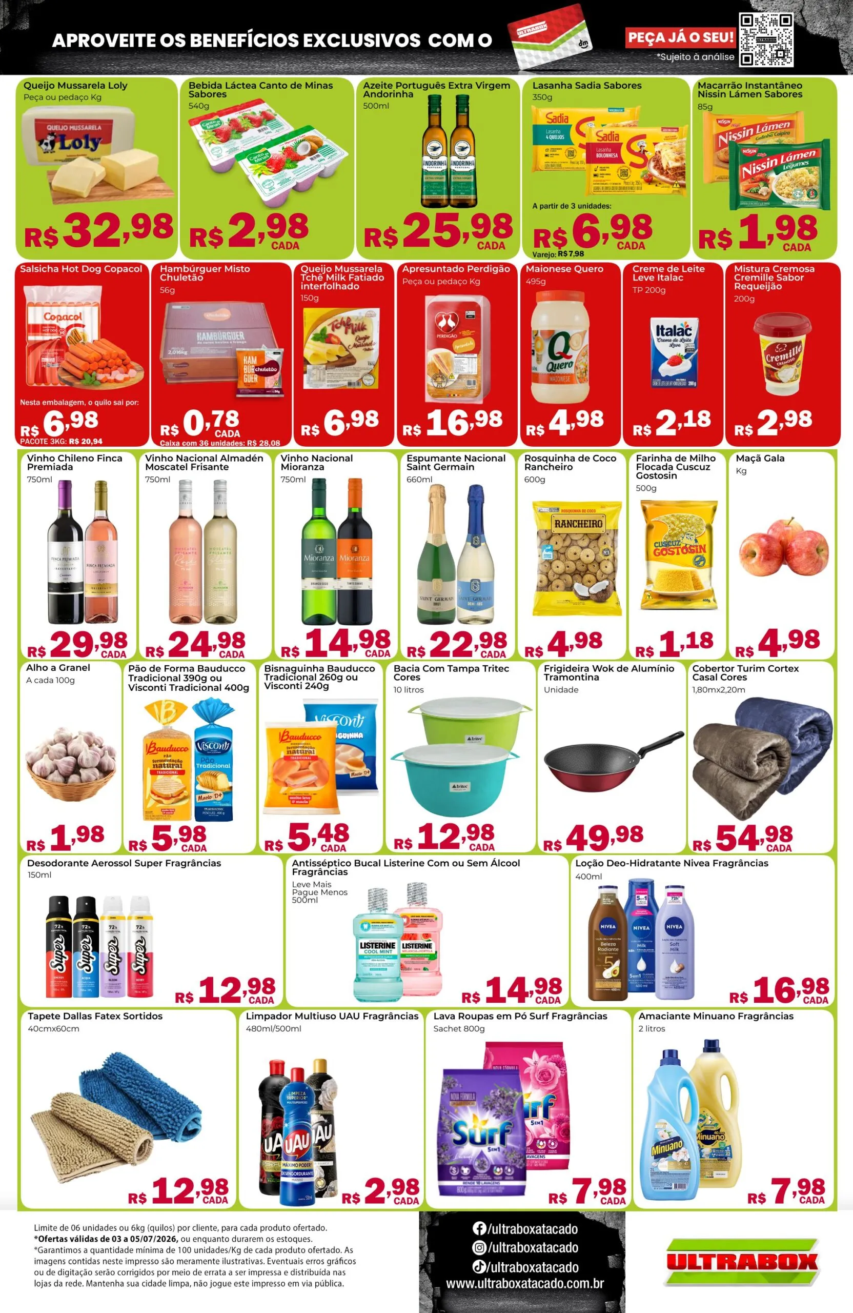 Ofertas do Supermercado Ultrabox