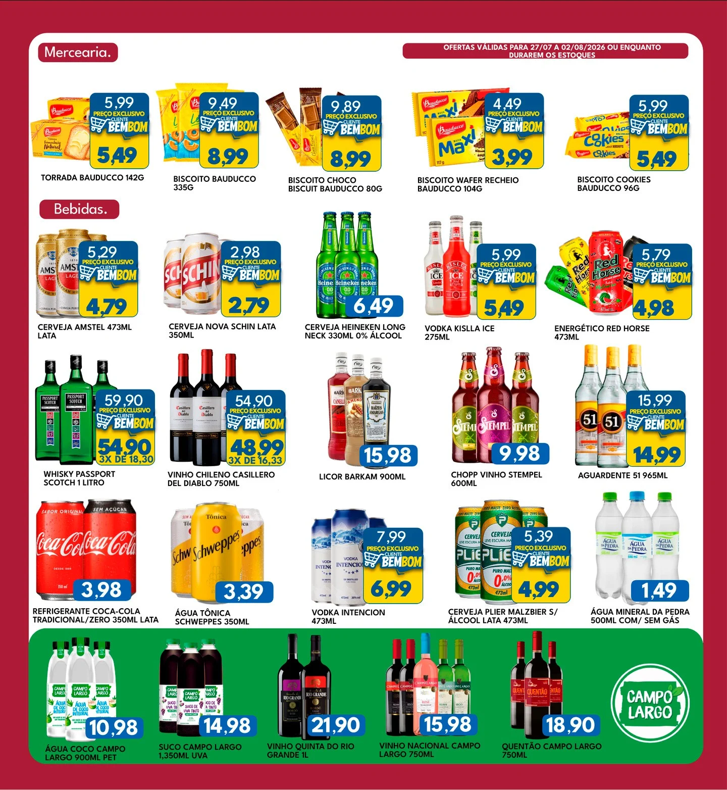 Ofertas Rancho Bom Supermercados