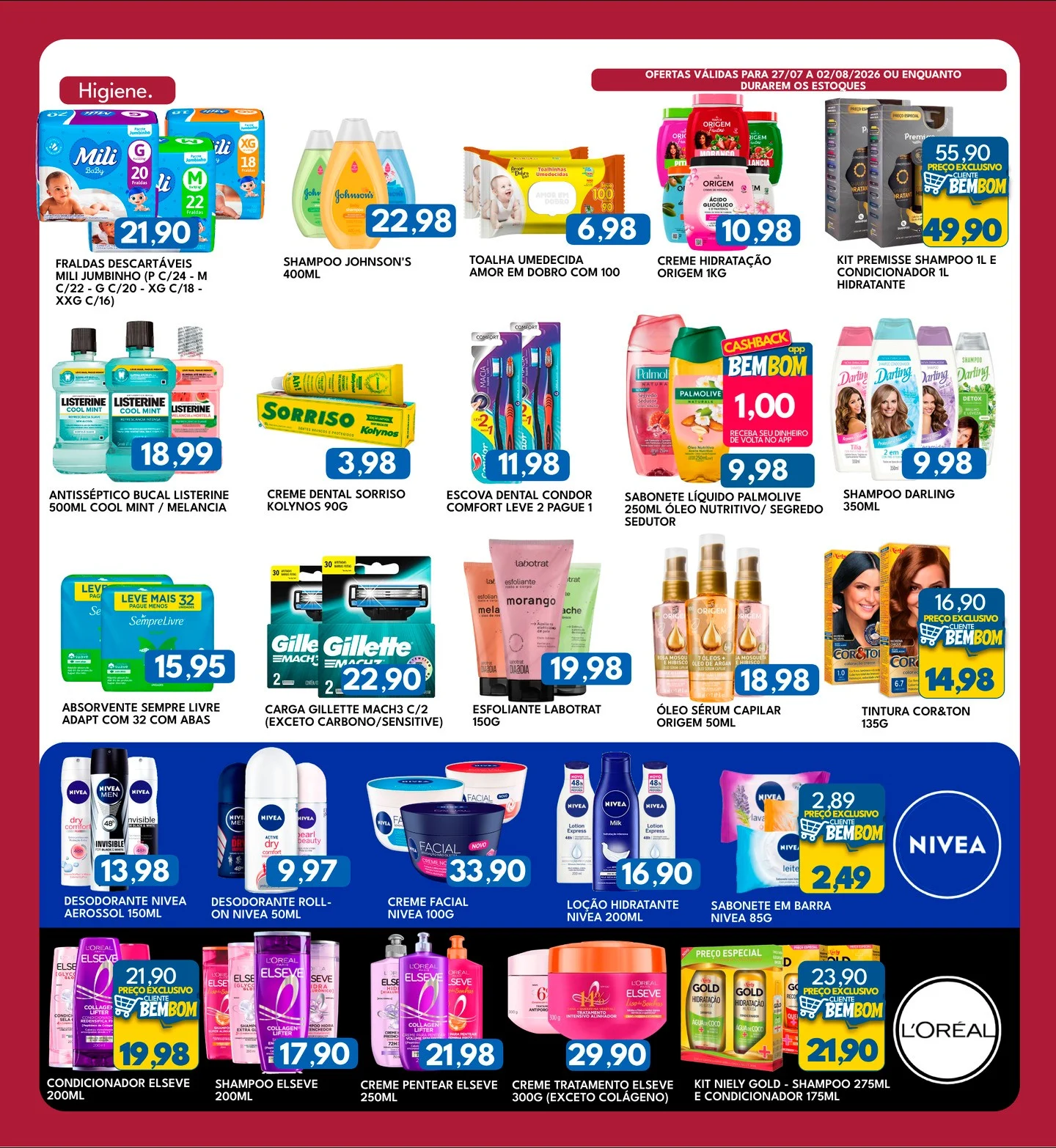 Ofertas Rancho Bom Supermercados