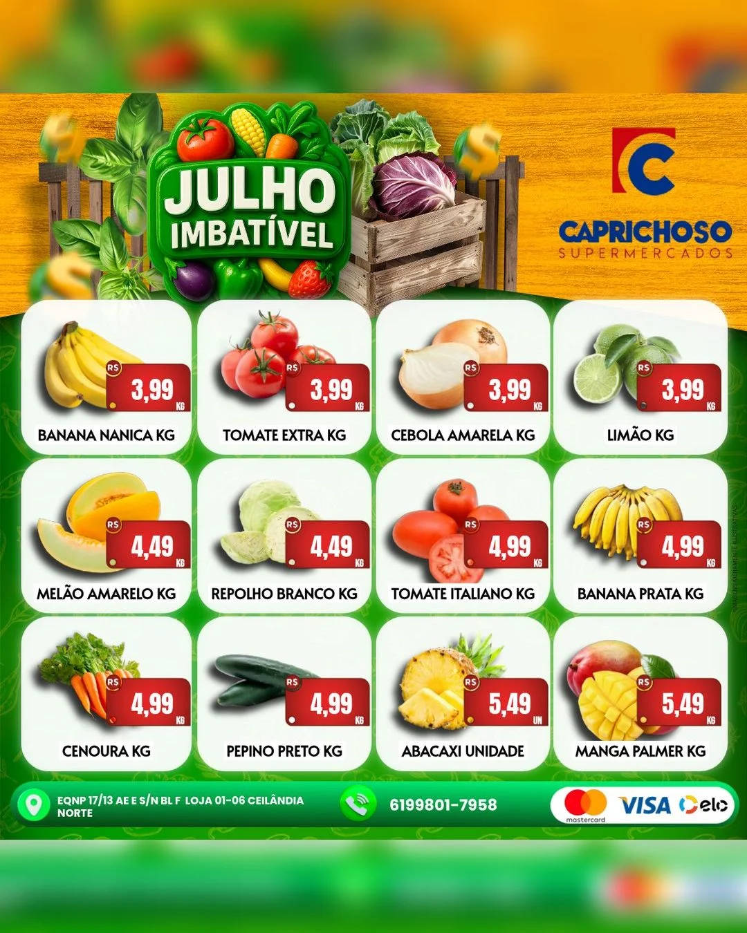 Ofertas Supermercado Caprichoso Ceilândia