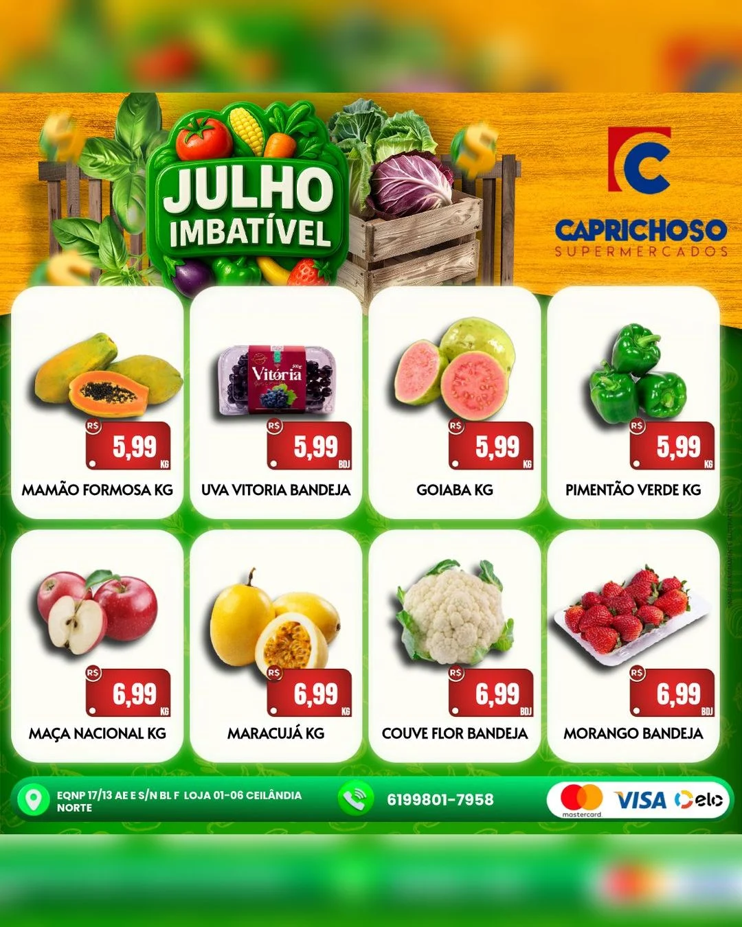 Ofertas Supermercado Caprichoso Ceilândia
