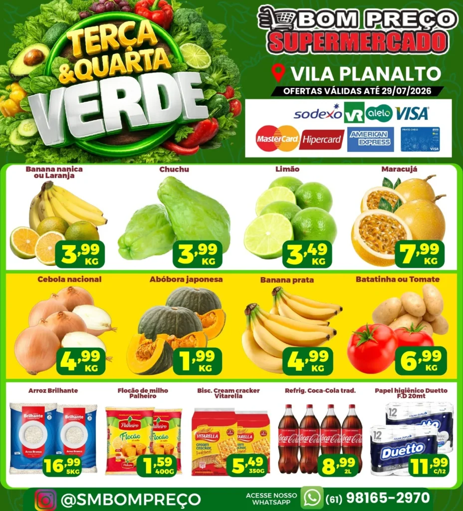 Ofertas Bom preço | Supermercado – 30/07/2026