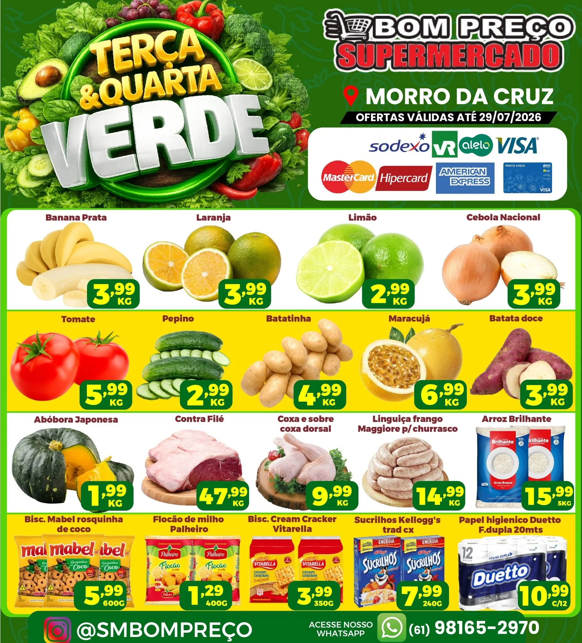 Ofertas Bom preço | Supermercado