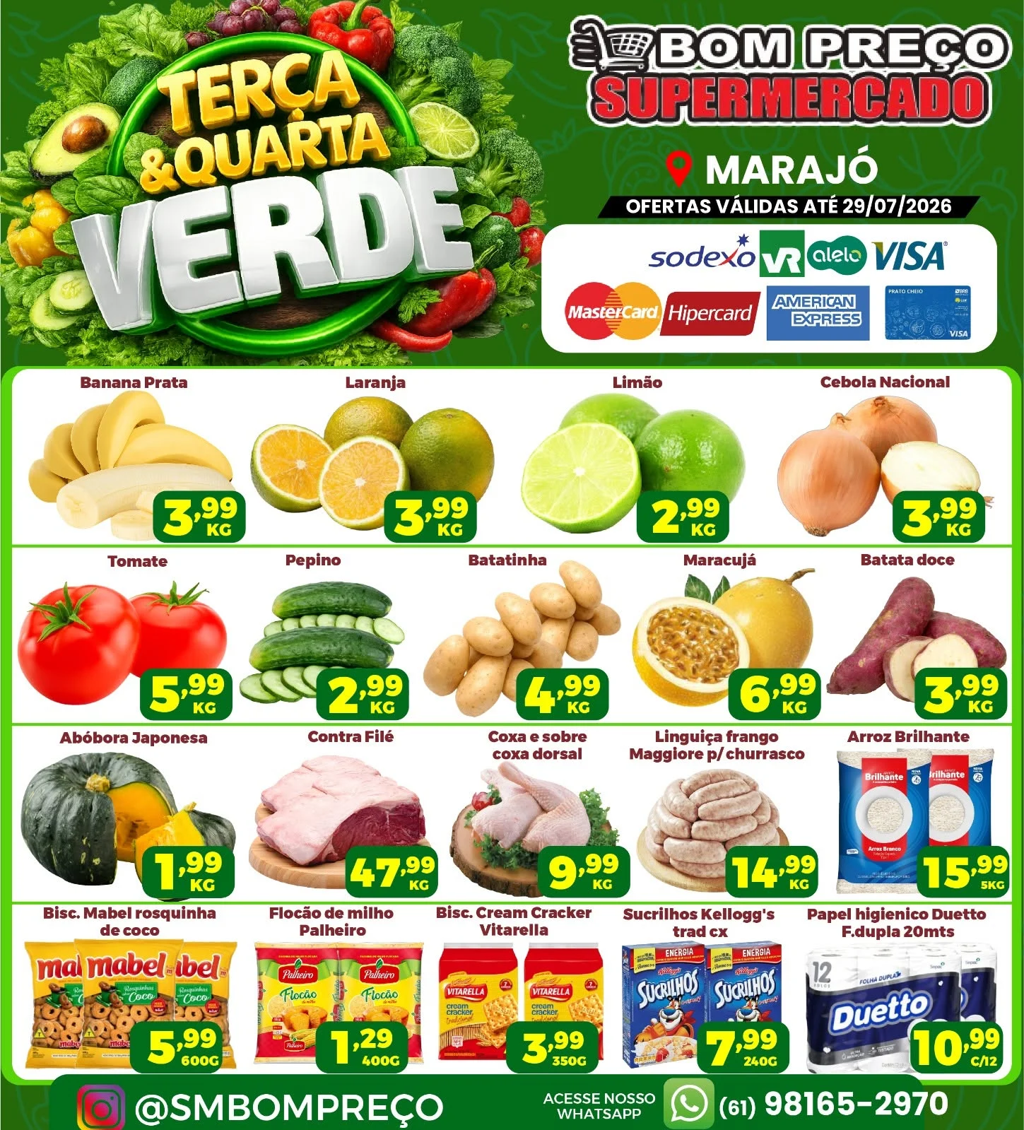 Ofertas Bom preço | Supermercado