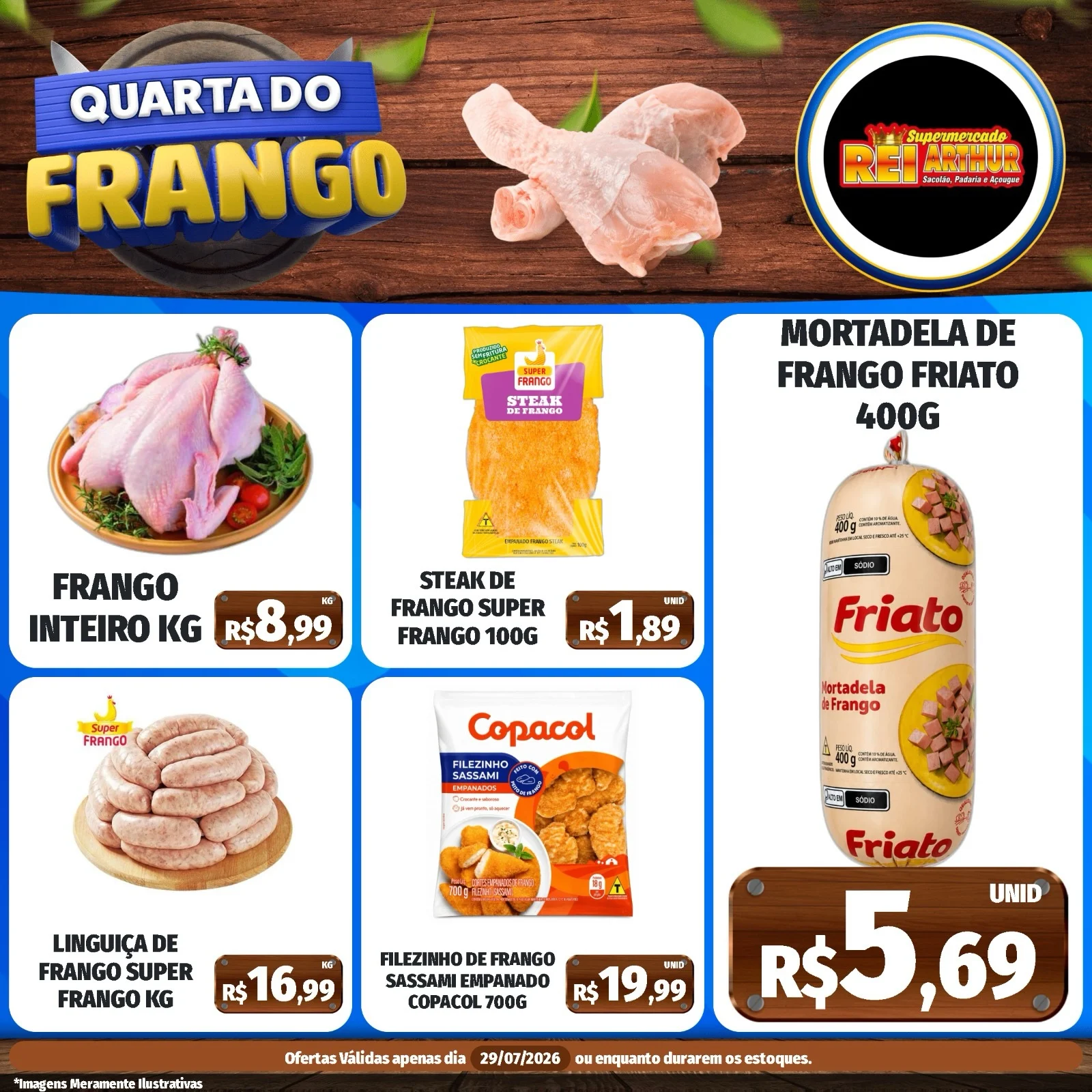 Ofertas Supermercado Rei Arthur💥