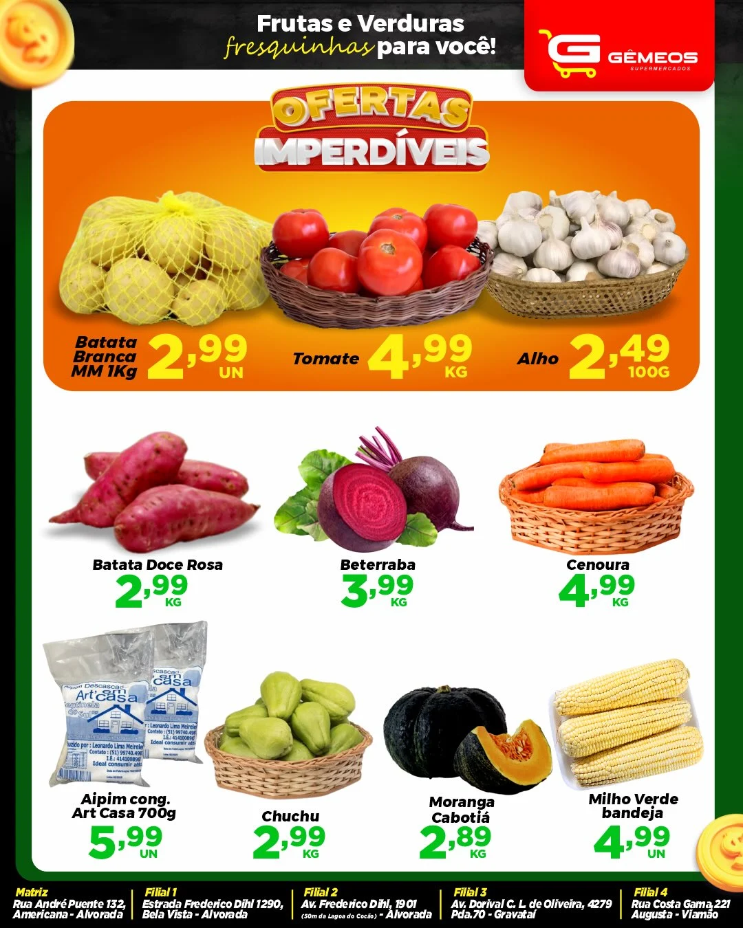 Ofertas Gemeos supermercado