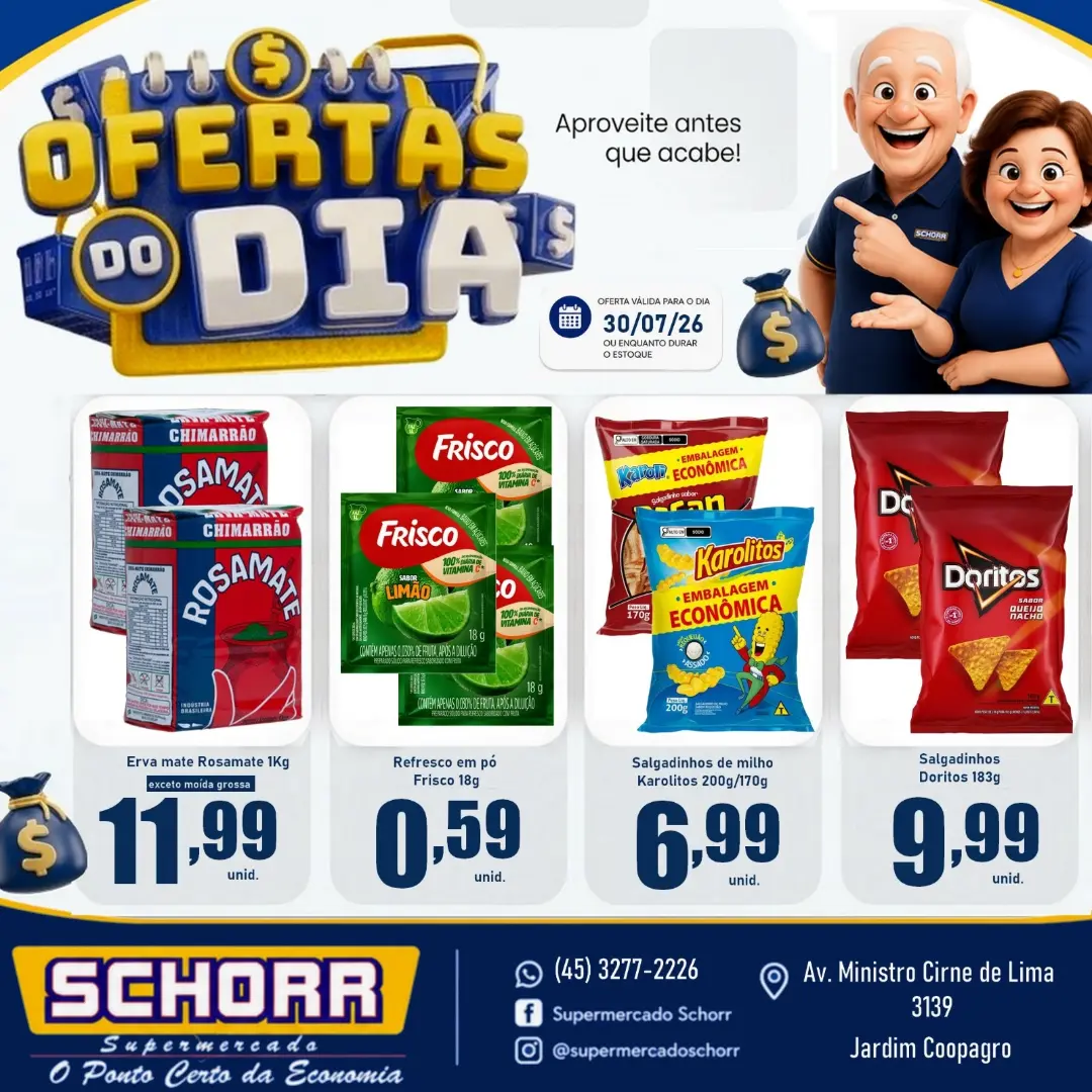 Ofertas Schorr supermercado