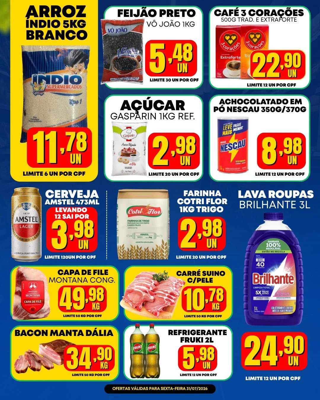 Ofertas Supermercados Índio