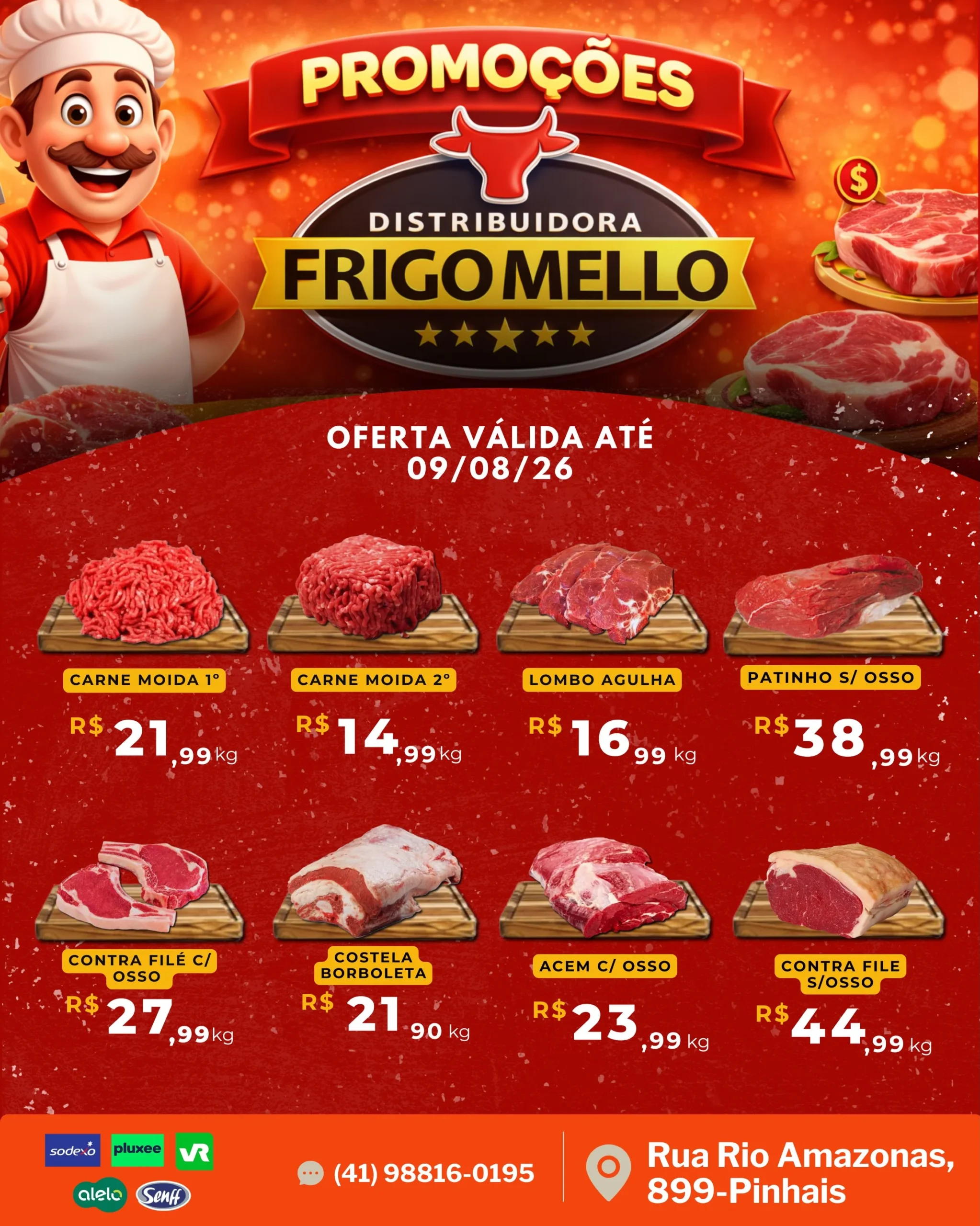 Ofertas Distribuidora de Carne | Weissópolis-Pinhais