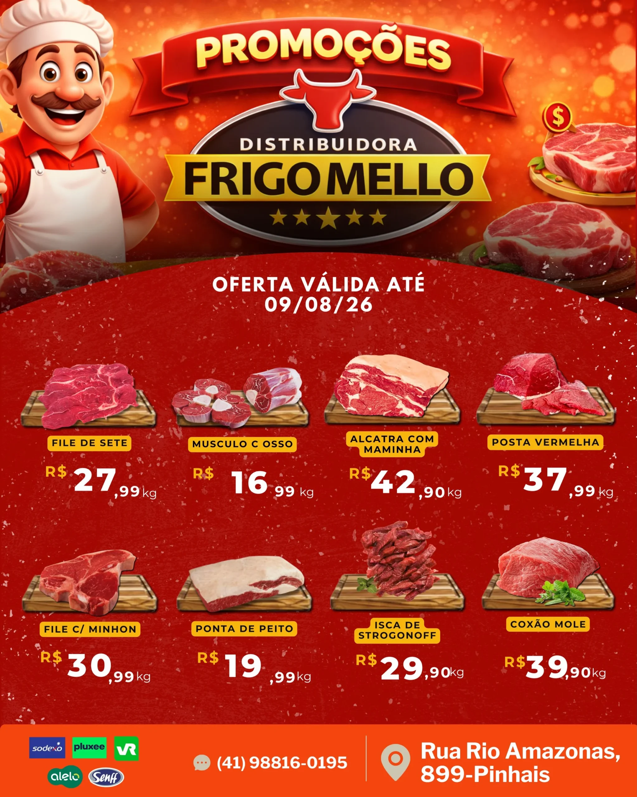 Ofertas Distribuidora de Carne | Weissópolis-Pinhais