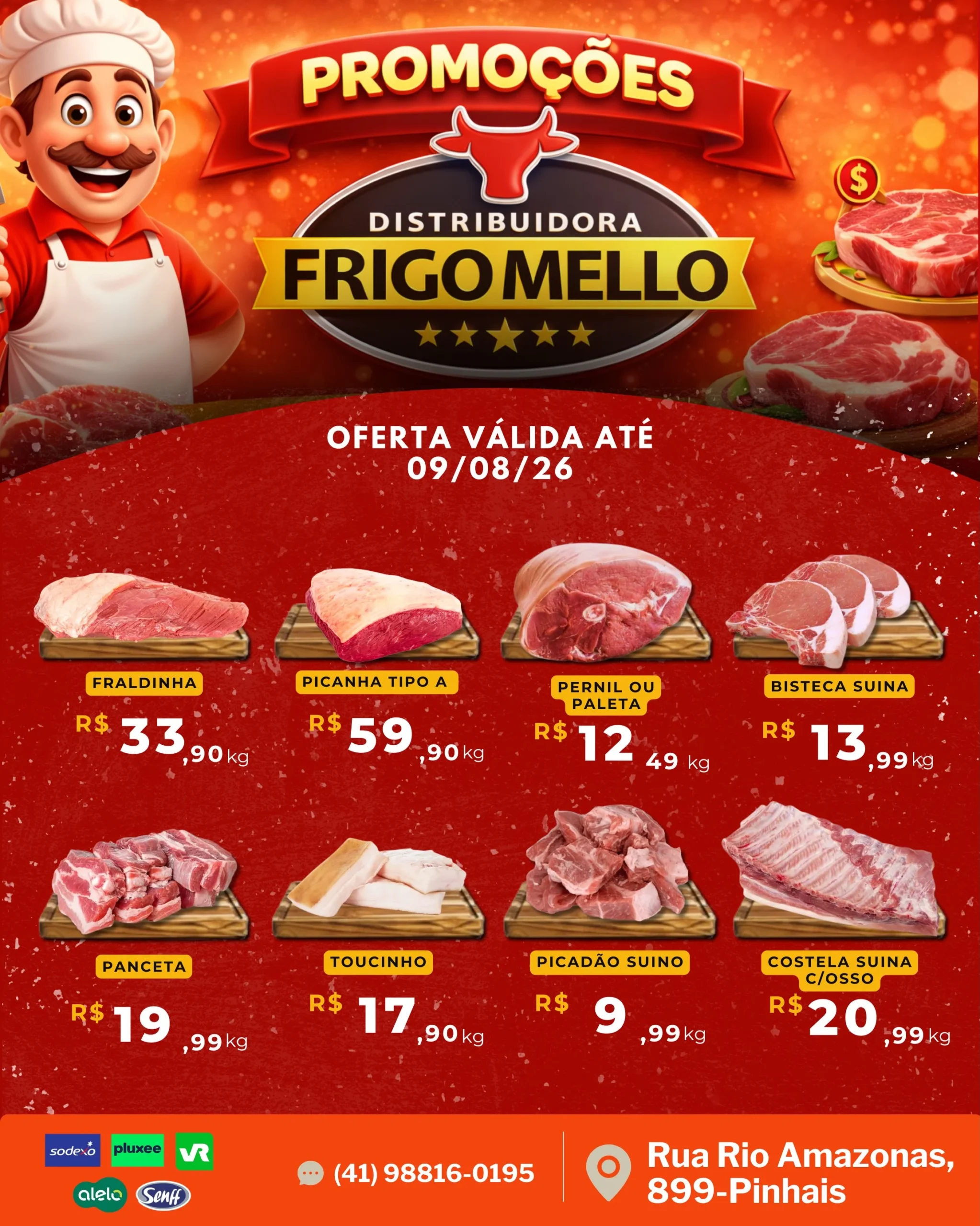 Ofertas Distribuidora de Carne | Weissópolis-Pinhais