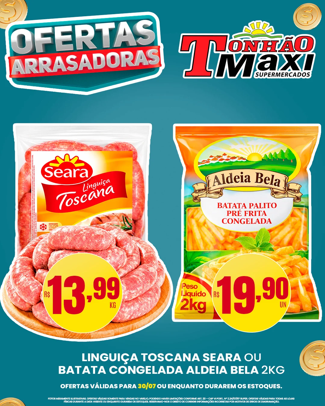 Ofertas Supermercados Tonhão Maxi
