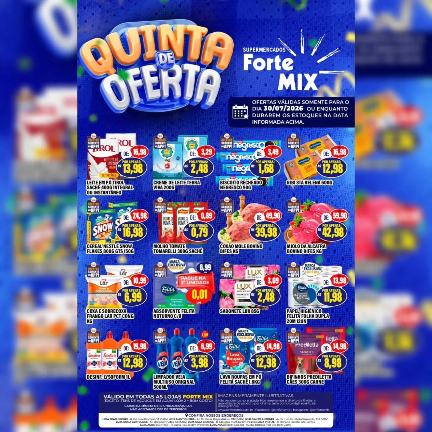 Ofertas Supermercados Forte Mix