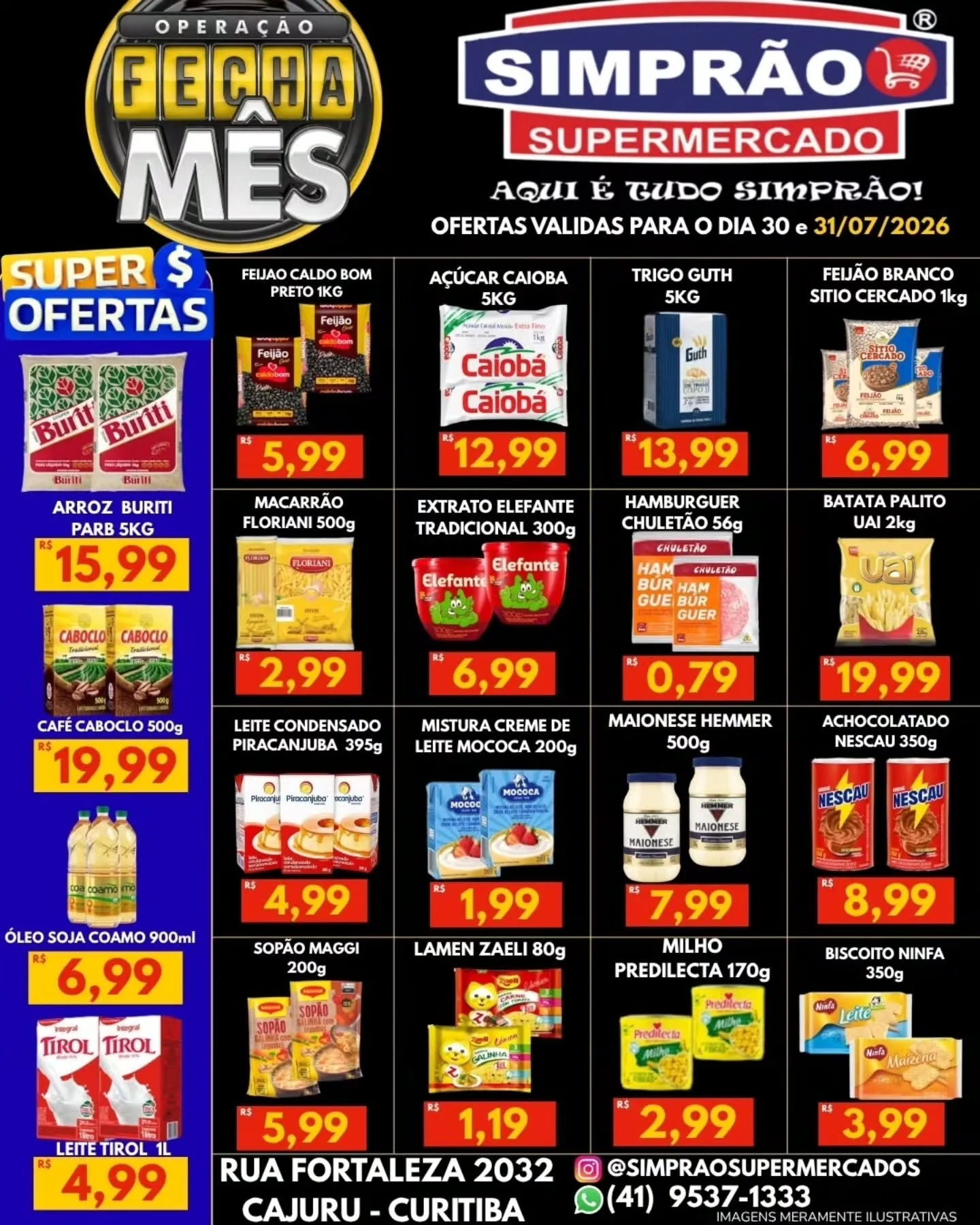 Ofertas simprão supermercados